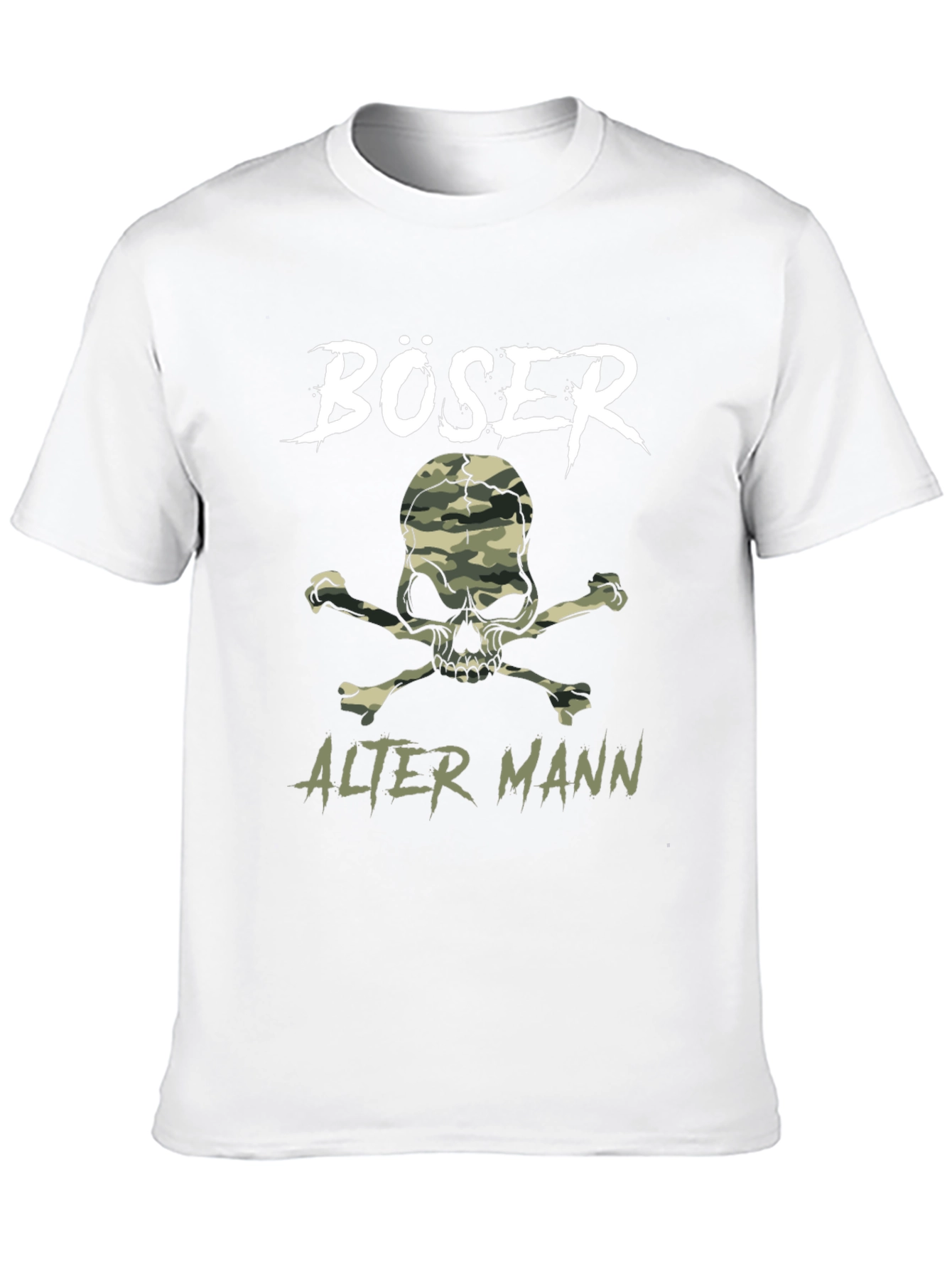 Black Böser Alter Mann T-Shirt view 10