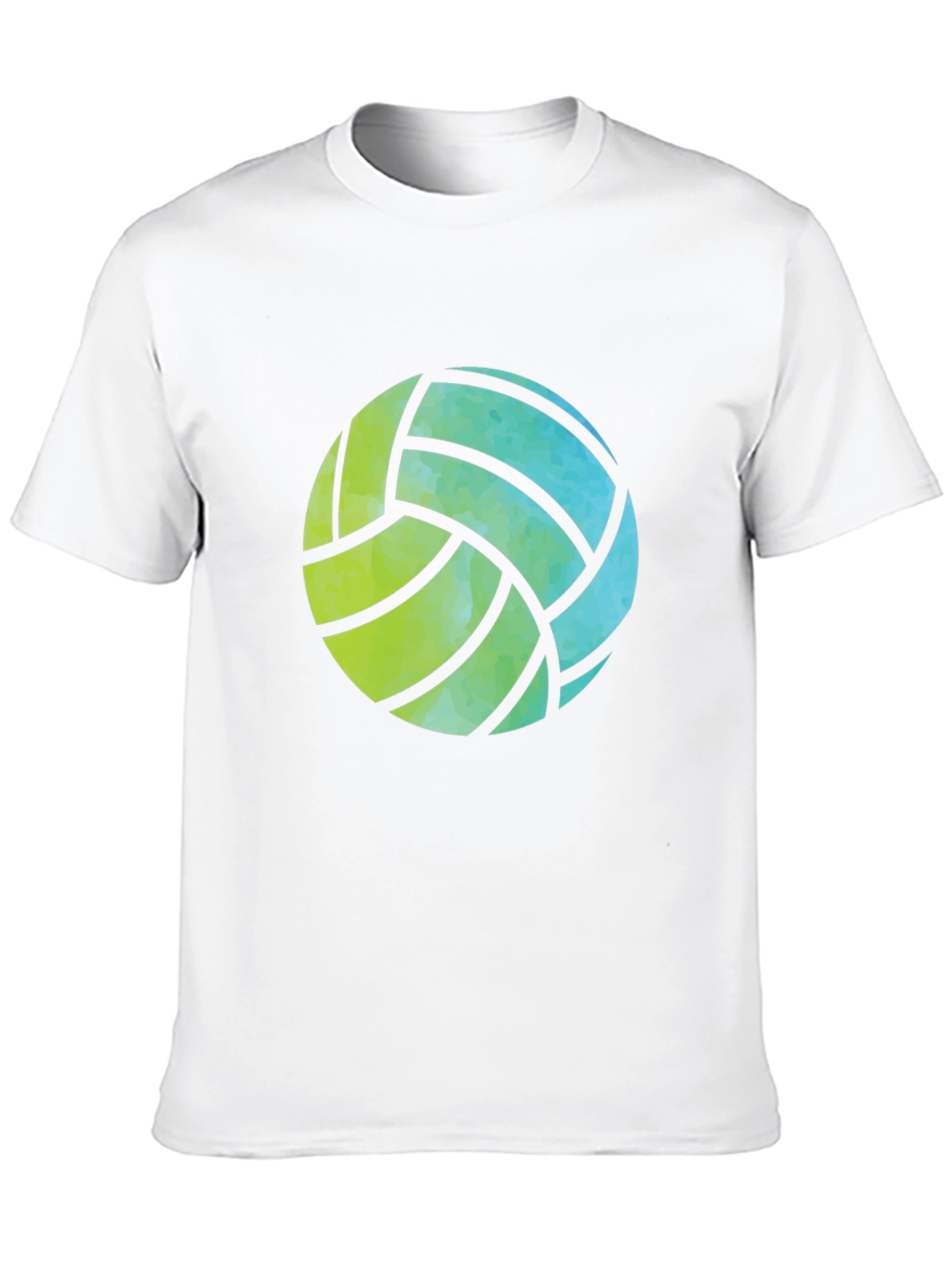 Black Volleyball Graphic Tee - Black Casual Shirt view 10