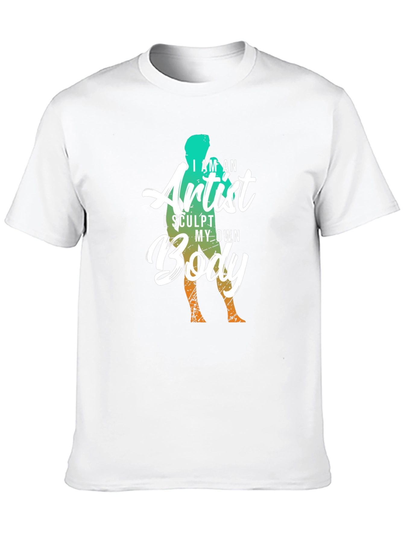 Black Sculpt My Own Body Artist Tee - Black view 10