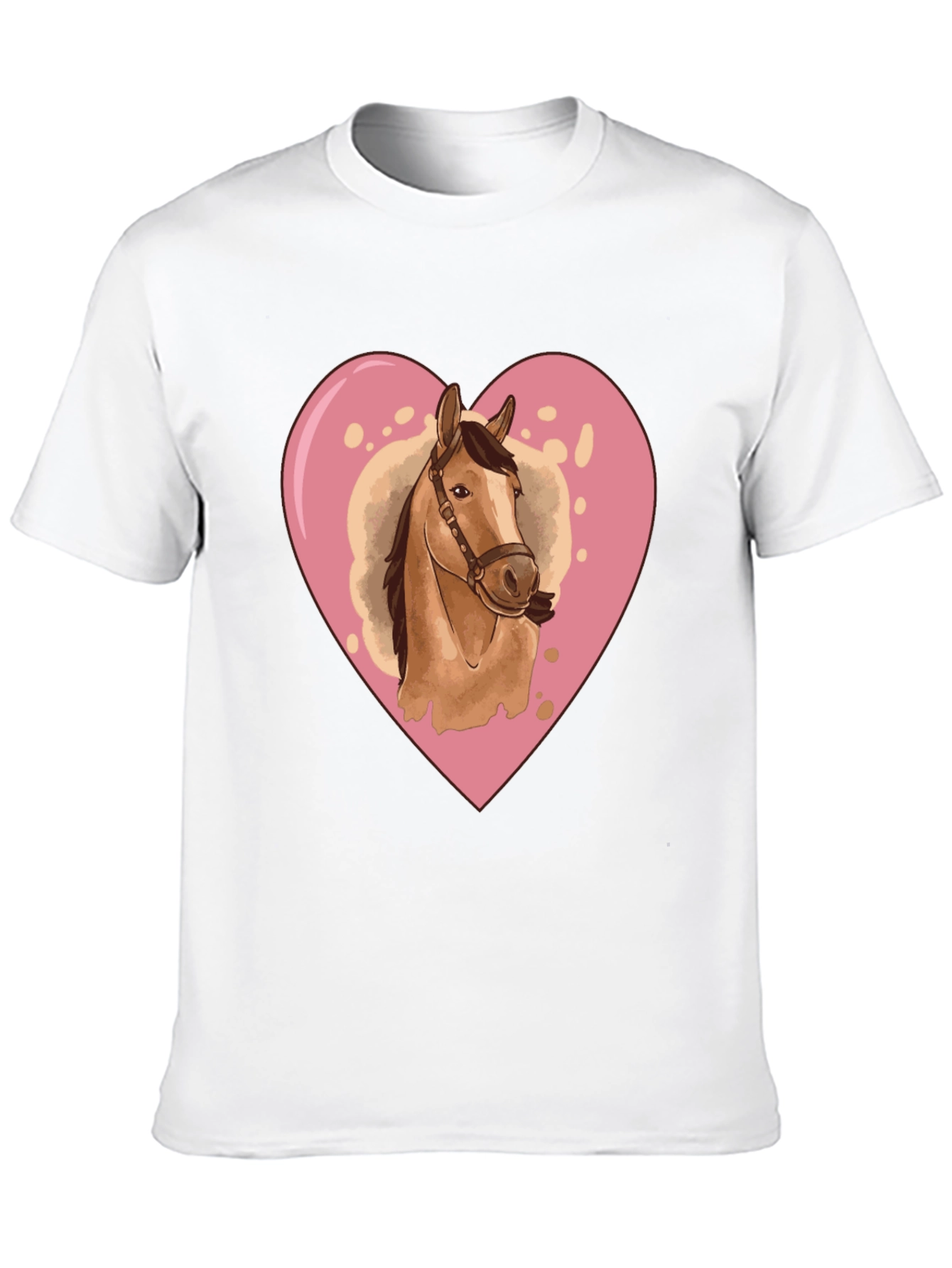 Black Horse Love Graphic Tee view 10