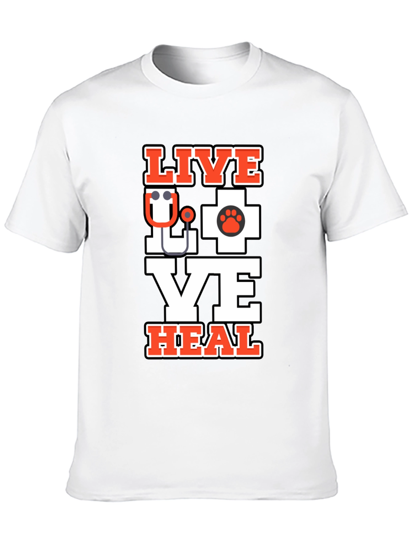 Live Love Heal Vet T-Shirt - 10