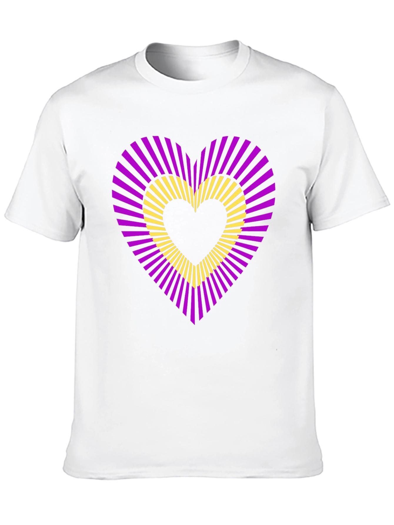 Black Heartburst Graphic T-Shirt view 10