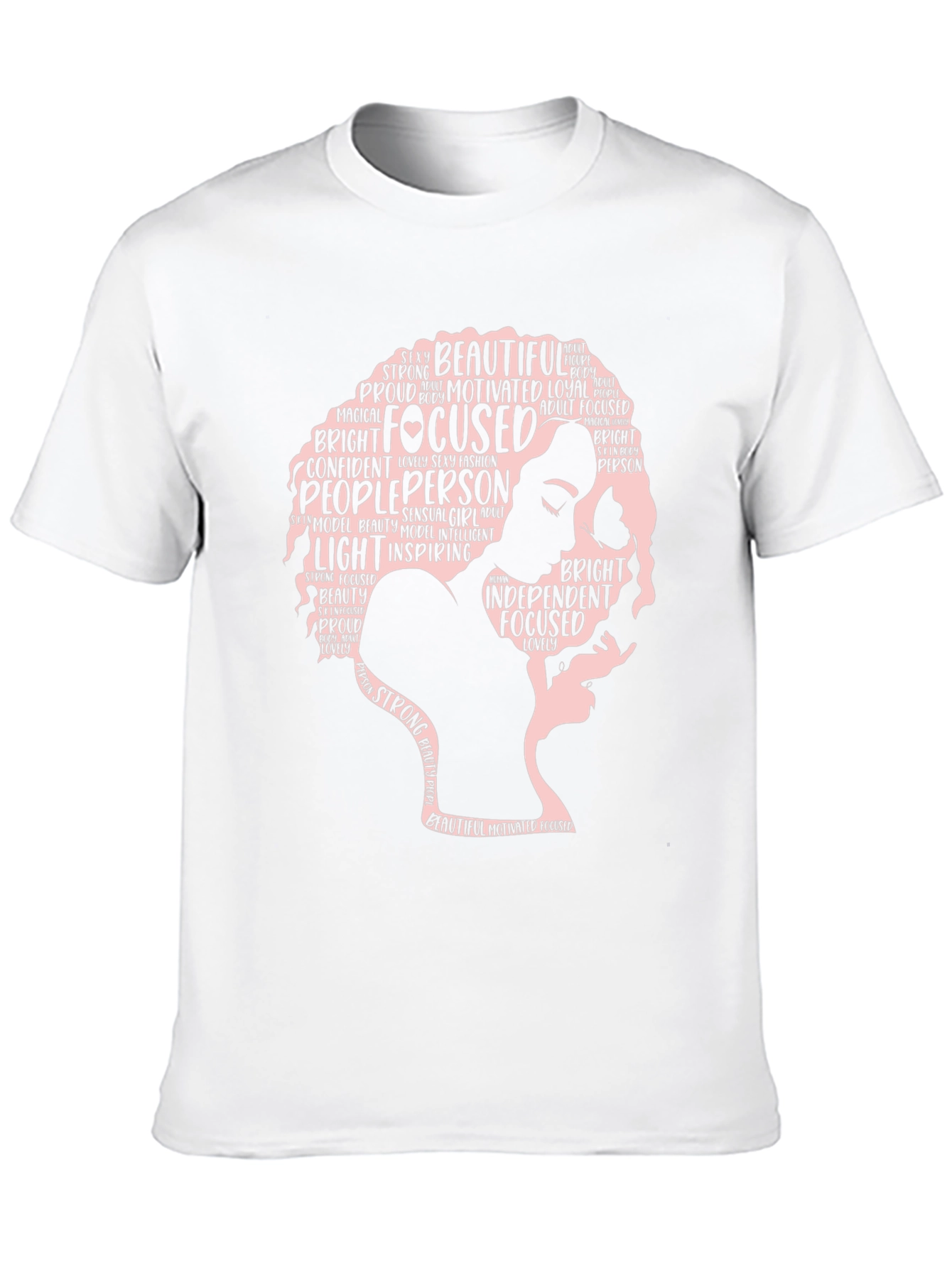 Black Empowered Woman Graphic T-Shirt view 10