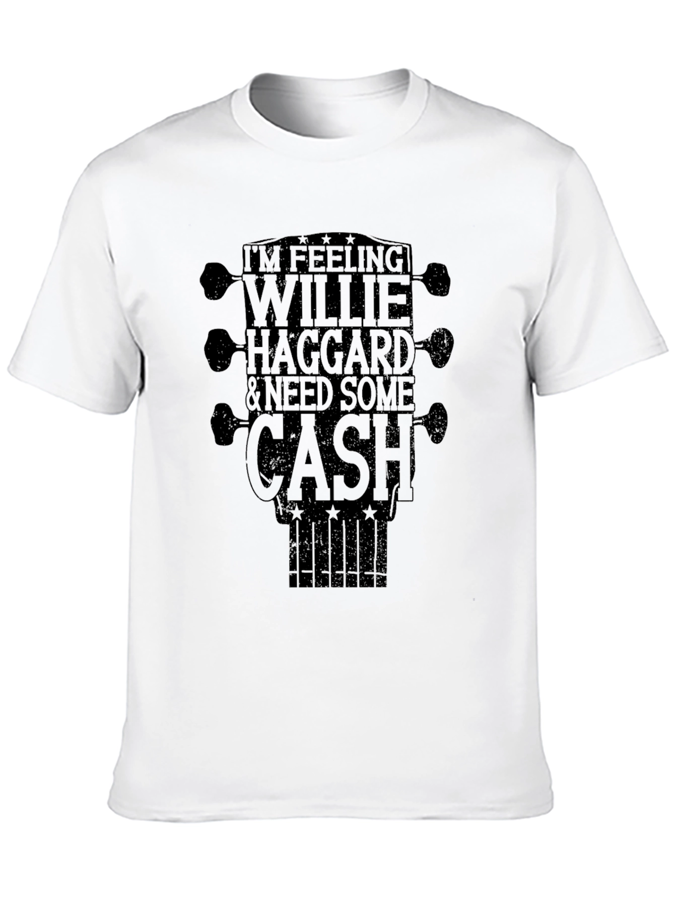 Black Willie Haggard & Need Some Cash T-Shirt view 10