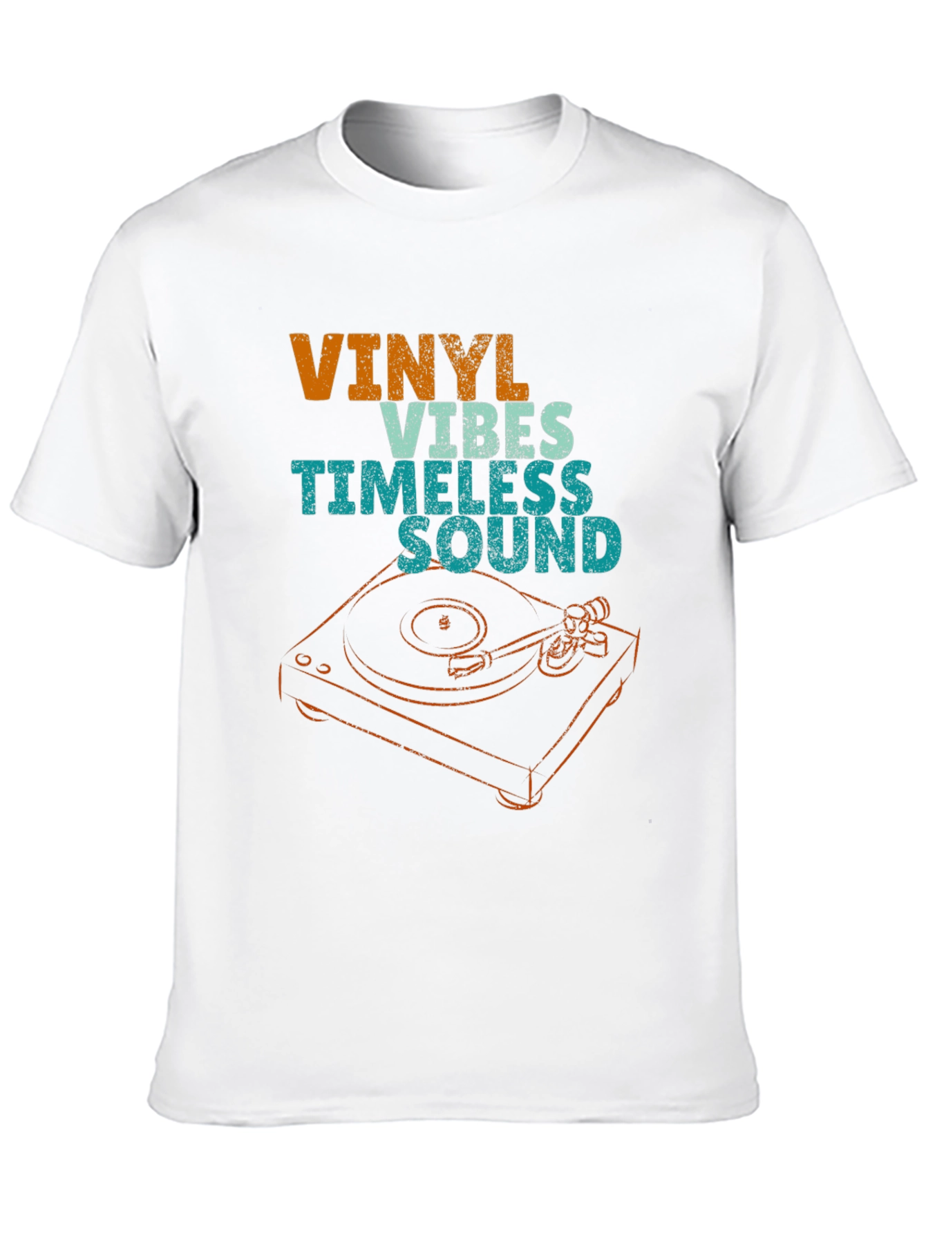 Black Vinyl Vibes Timeless Sound T-Shirt view 10