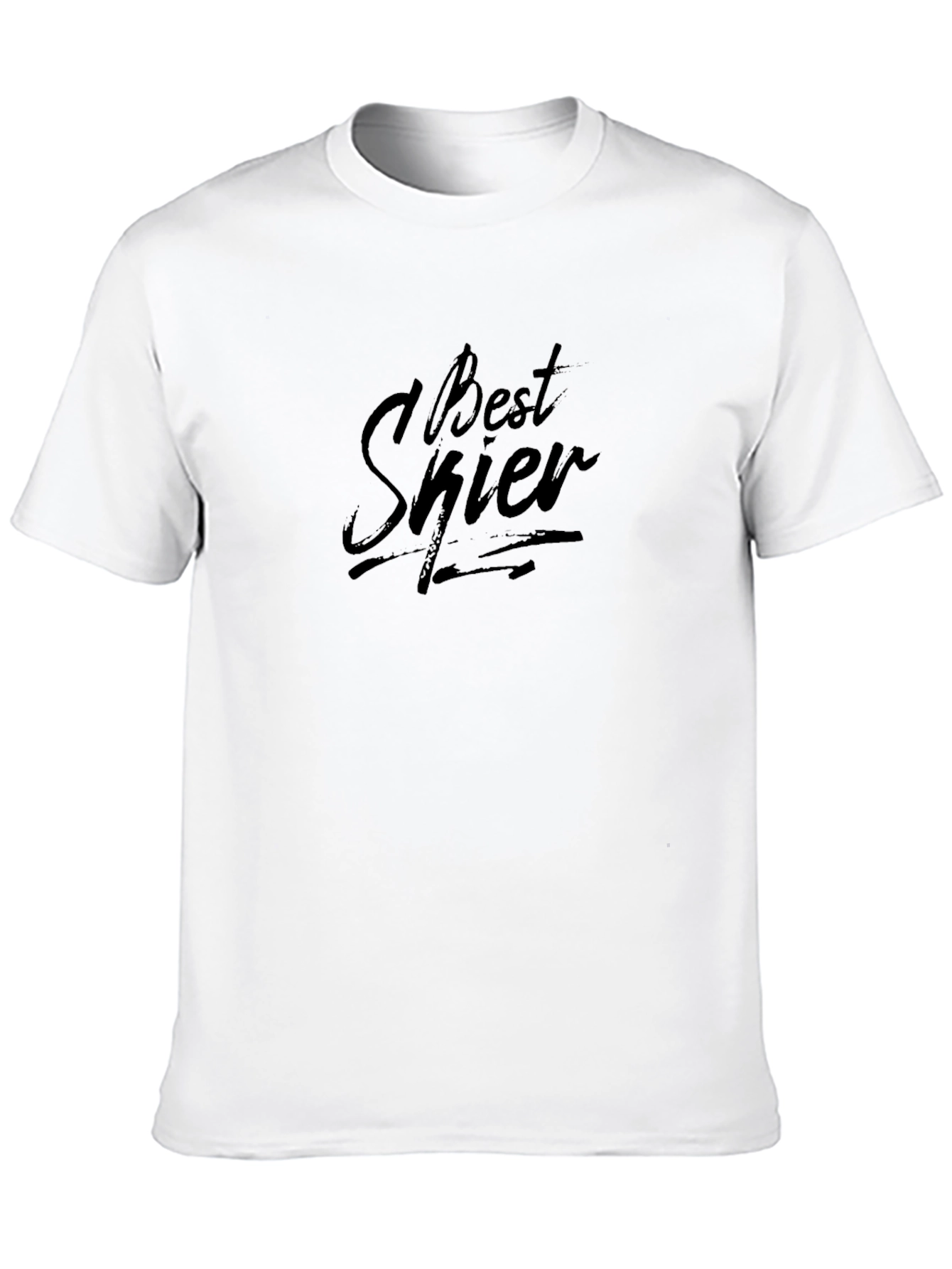 Best Skier Graphic Tee - Black - 10