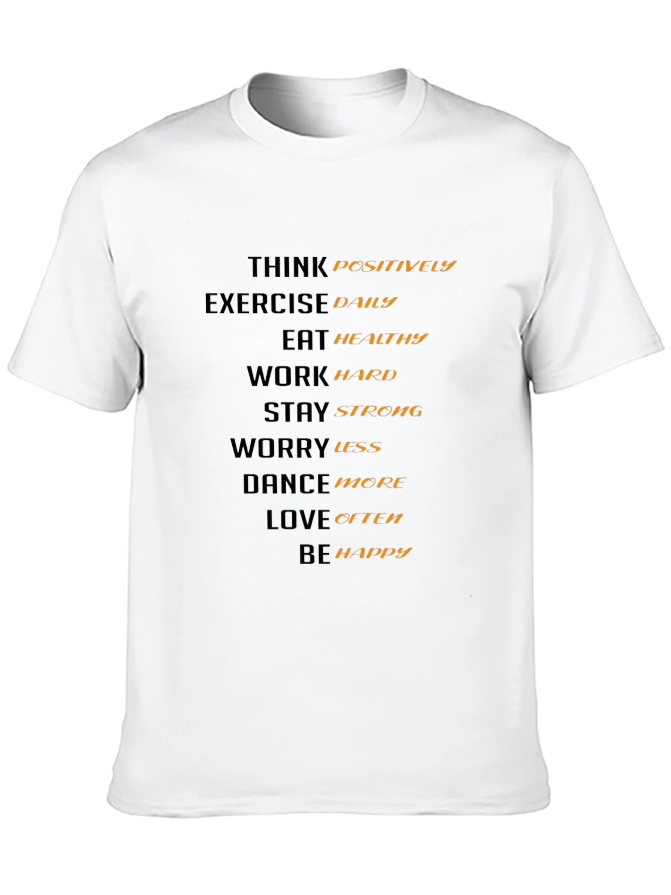Black Inspirational Quote T-Shirt view 10