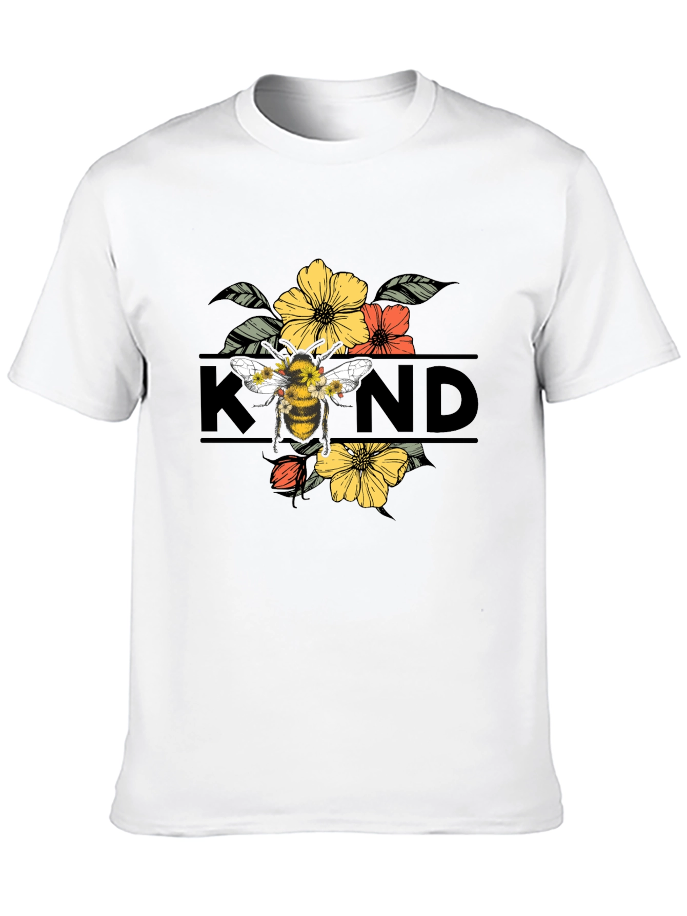 Black Bee Kind Graphic T-Shirt view 10