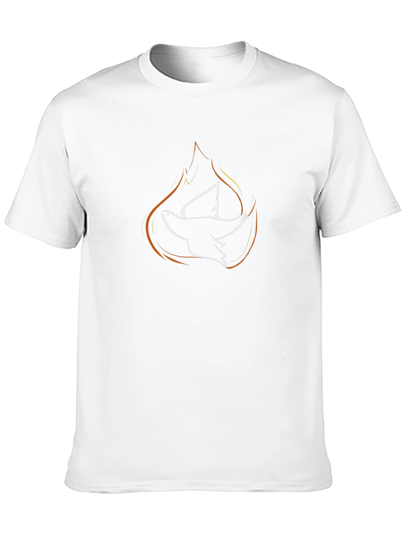 Black Dove Fire Graphic T-Shirt view 10