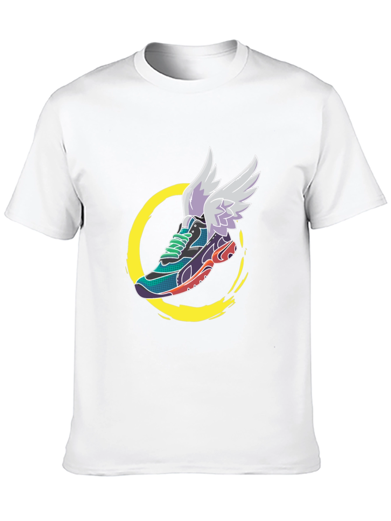 Winged Shoe Graphic T-Shirt - 10