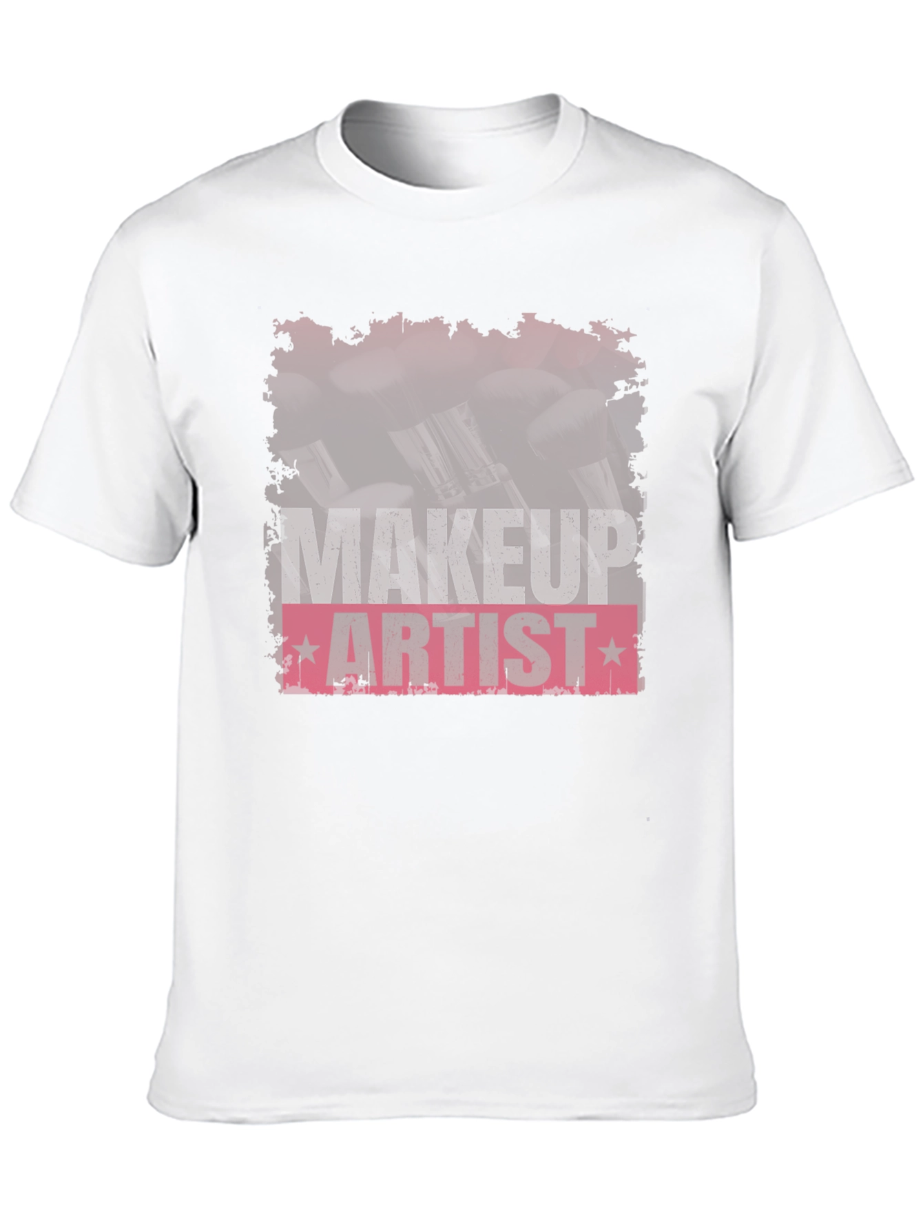 Black Makeup Artist T-Shirt - Stylish and Comfortable view 10