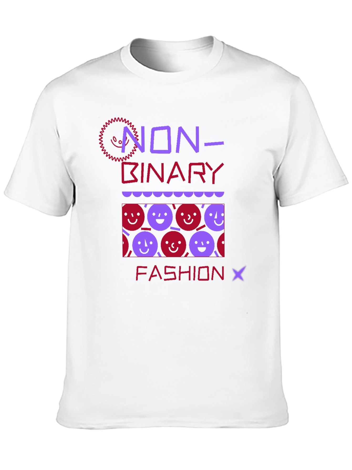 Black Non-Binary Fashion T-Shirt - Unisex  view 10