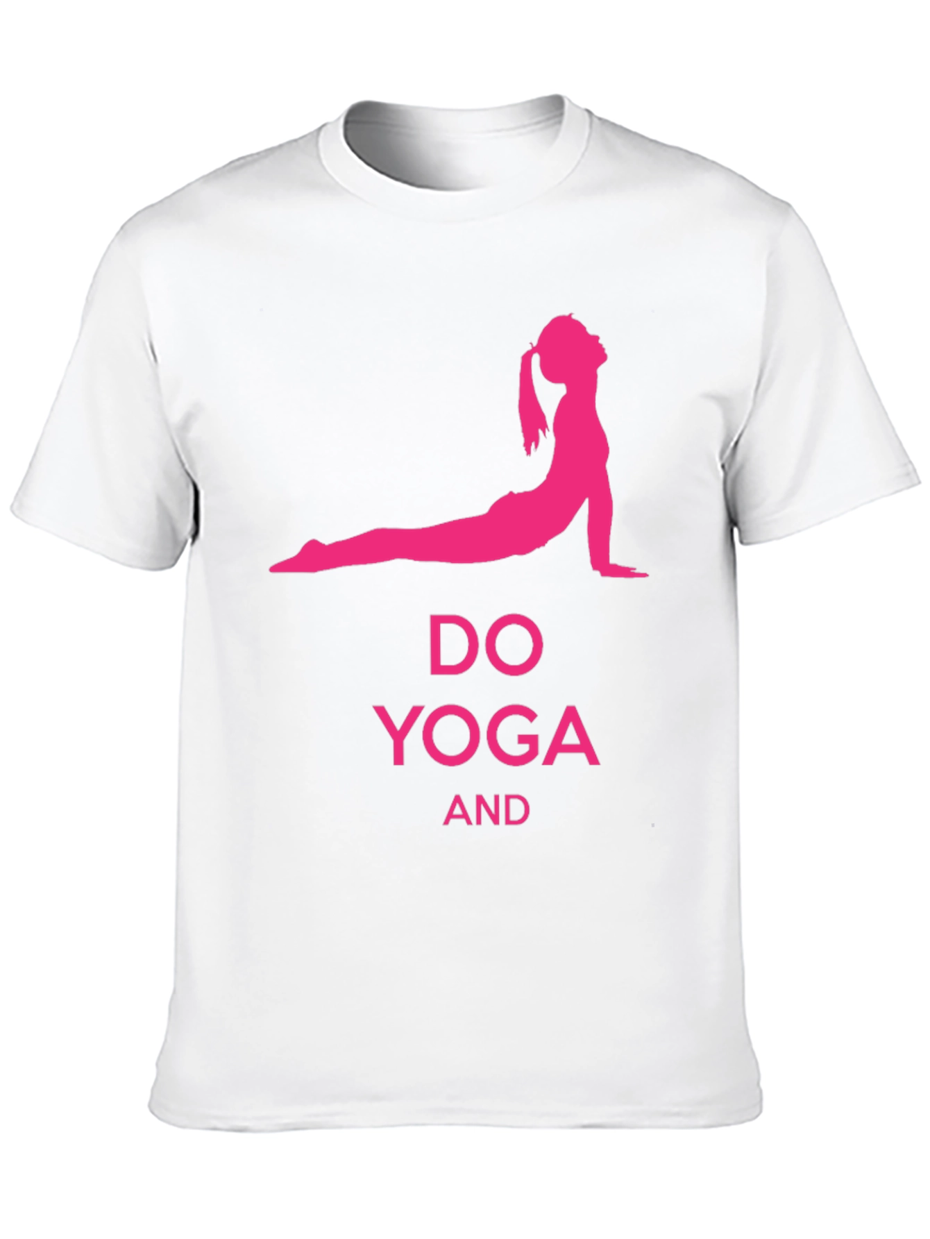 Black Yoga Pose Graphic T-Shirt view 10