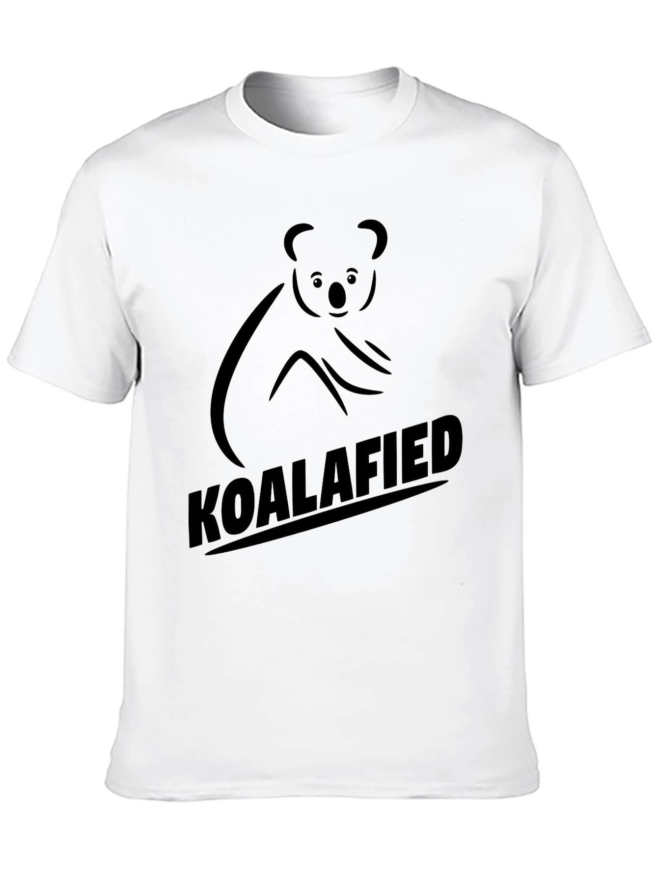 Black Koalafied Graphic Tee - Black view 10