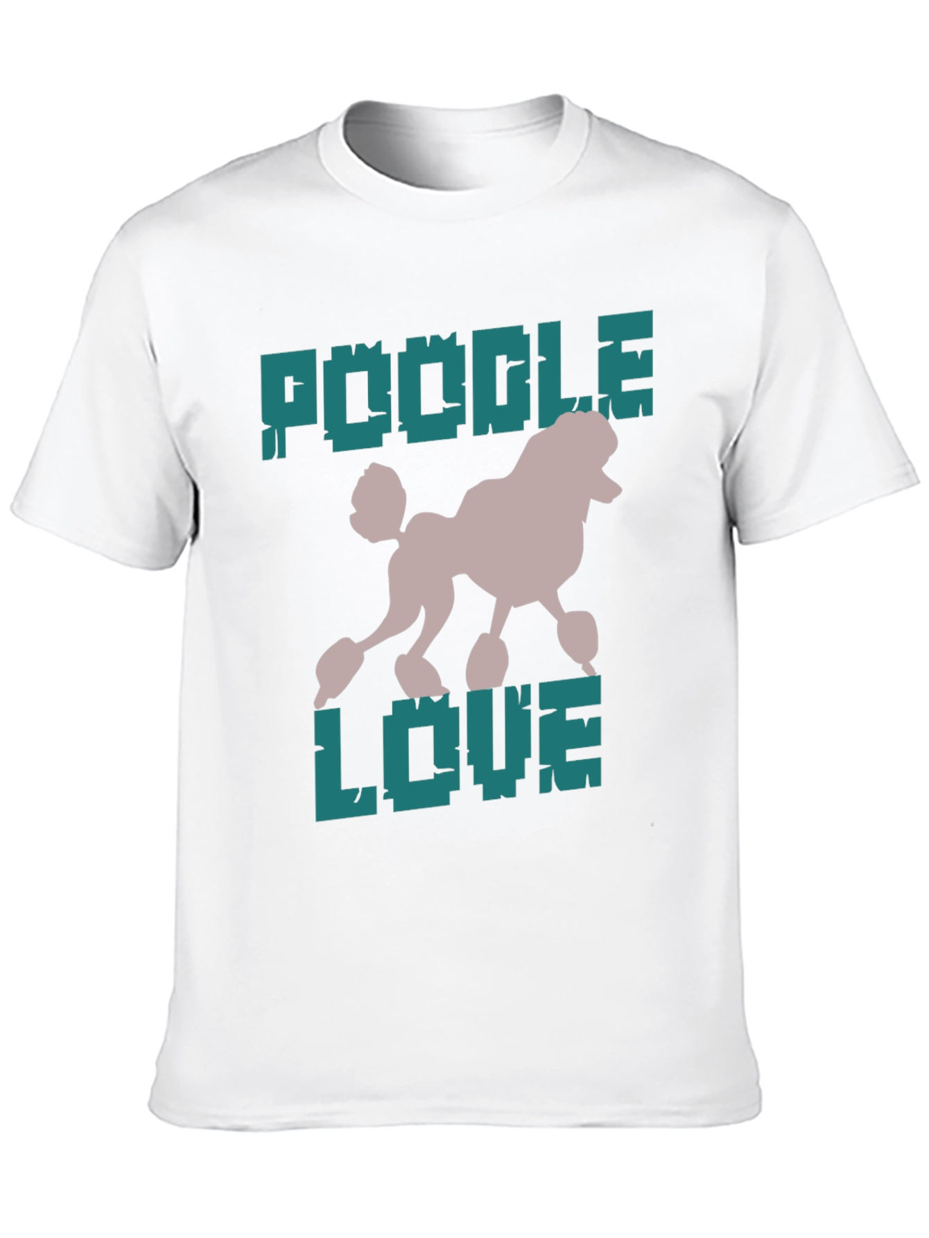 Black Poodle Love Graphic T-Shirt view 10