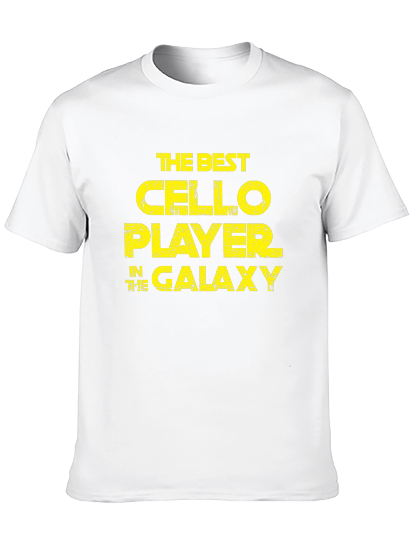 Black The Best Cello Player in The Galaxy T-Shirt view 10