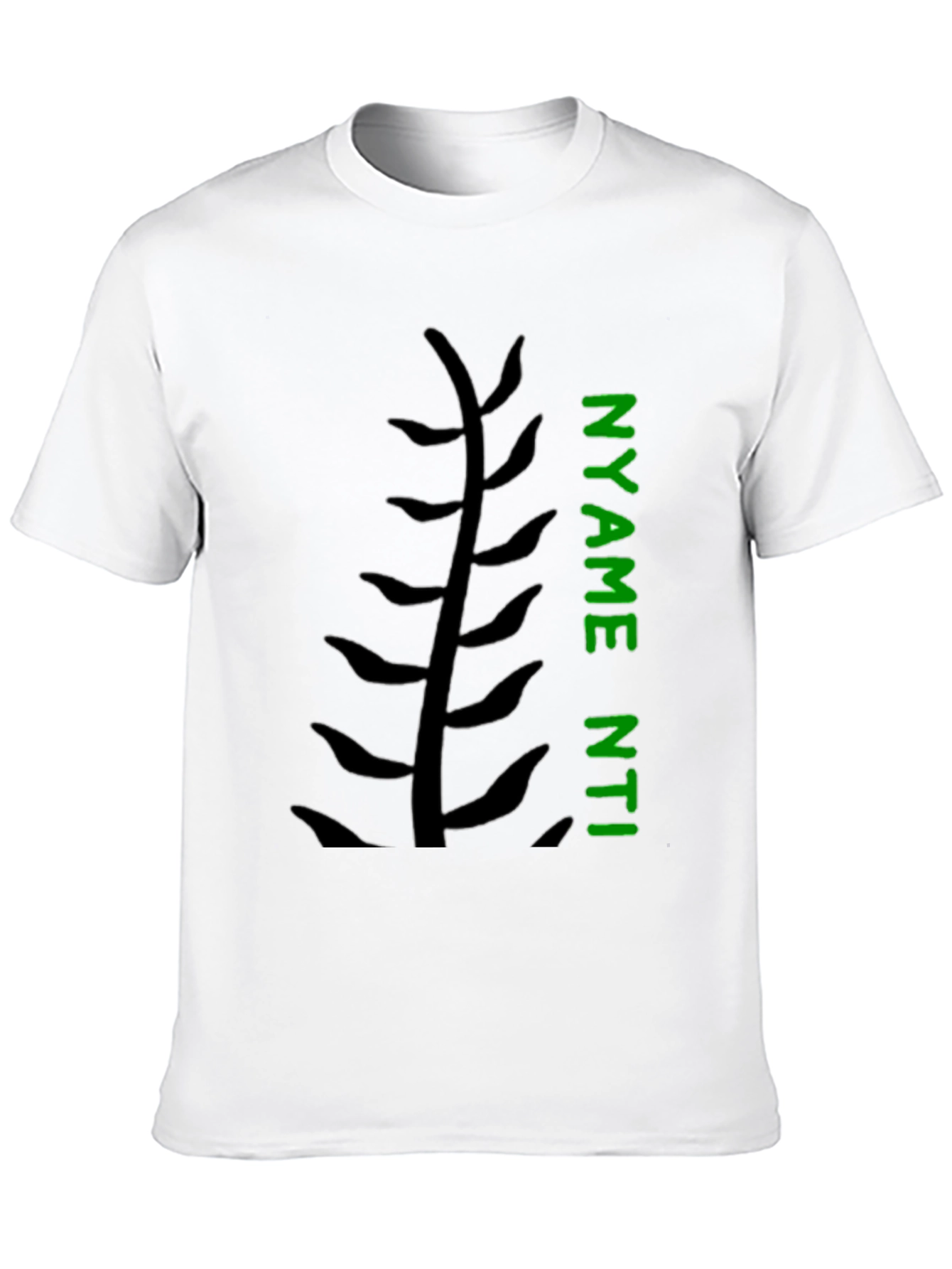 Black Nyame Nti Graphic Tee - Black Casual Shirt view 10