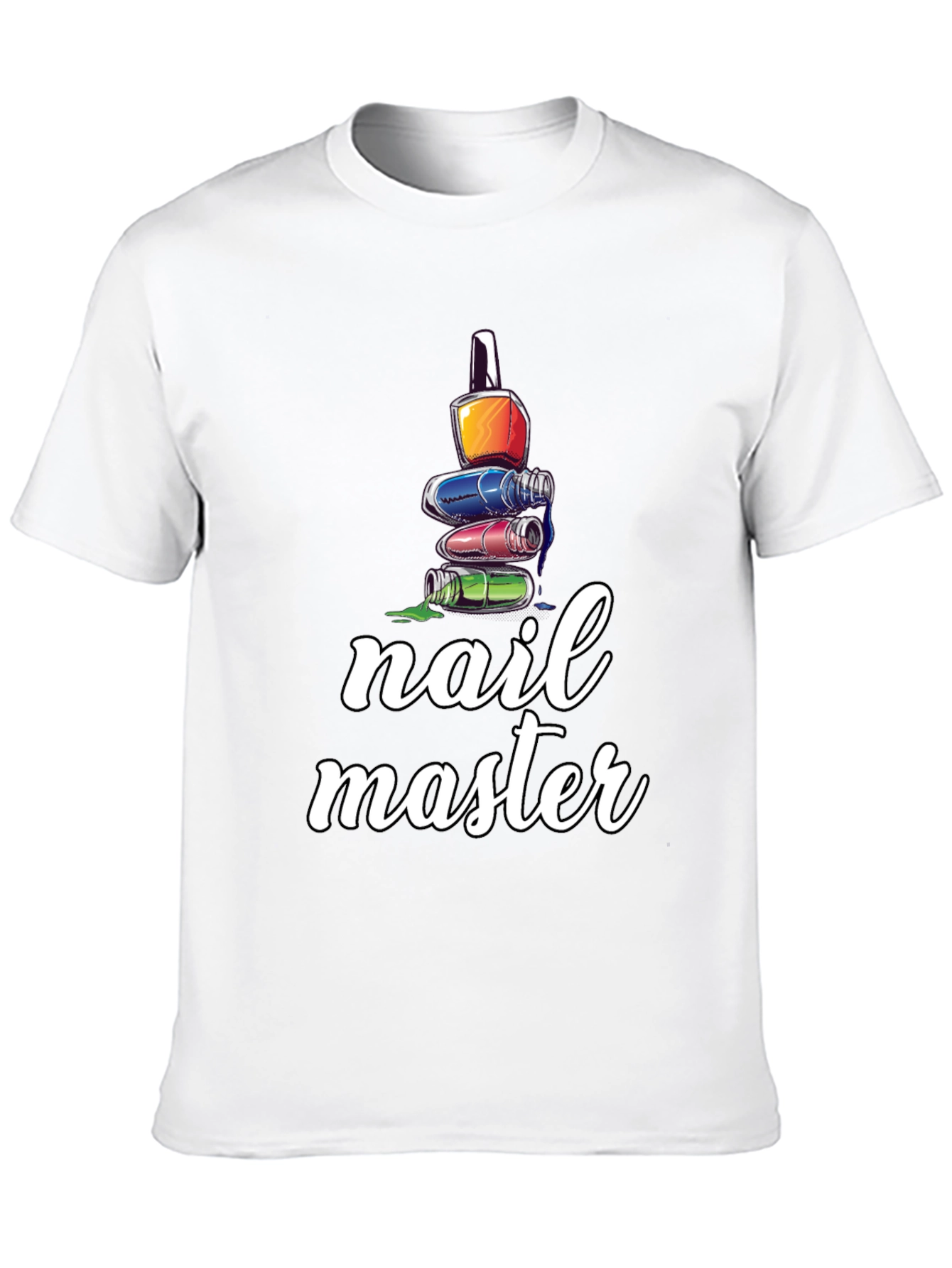 Nail Master T-Shirt - Stylish Graphic Tee for Nail Technicians - 10