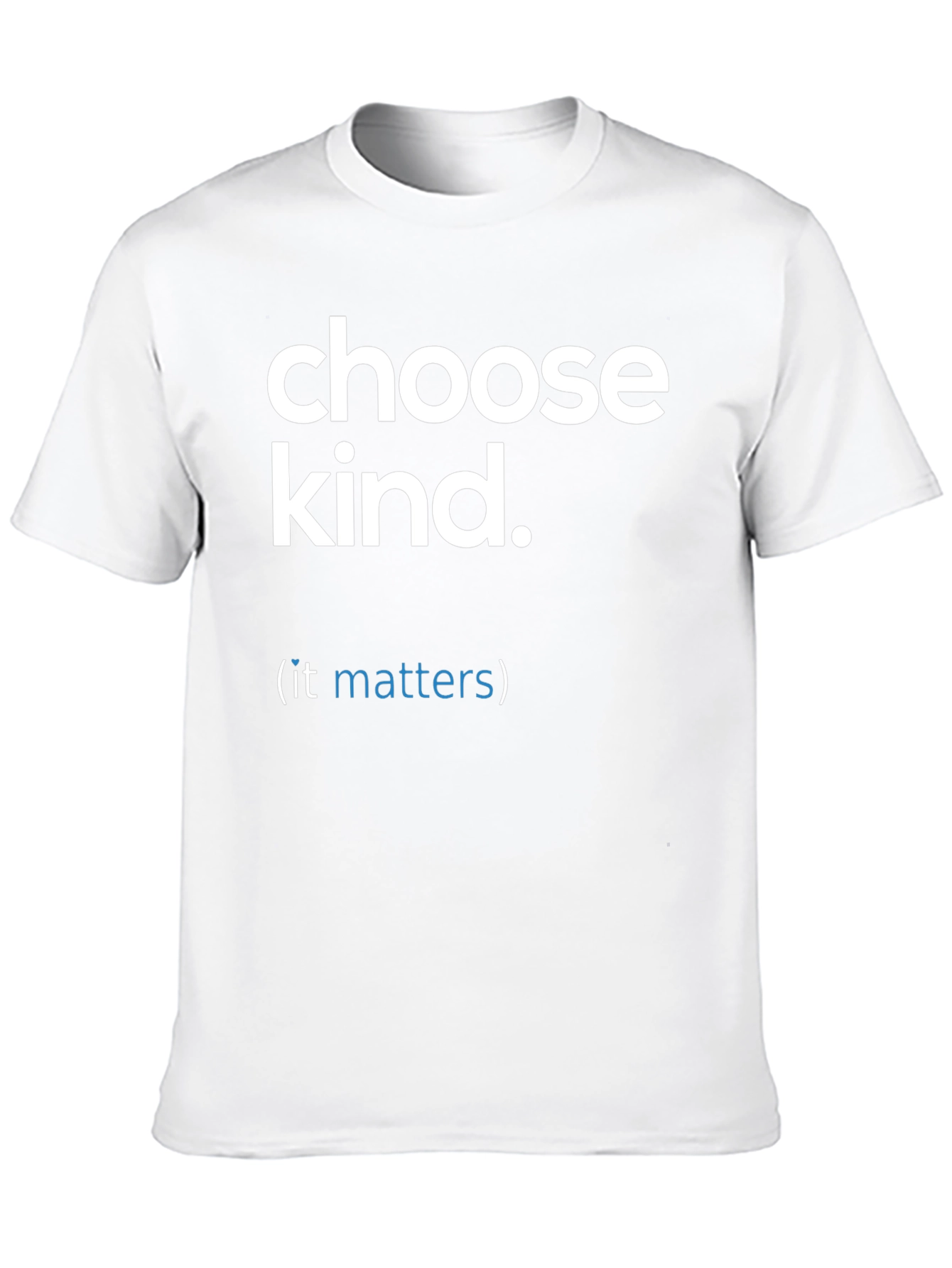 Black Choose Kind T-Shirt - (it matters) Statement Tee view 10