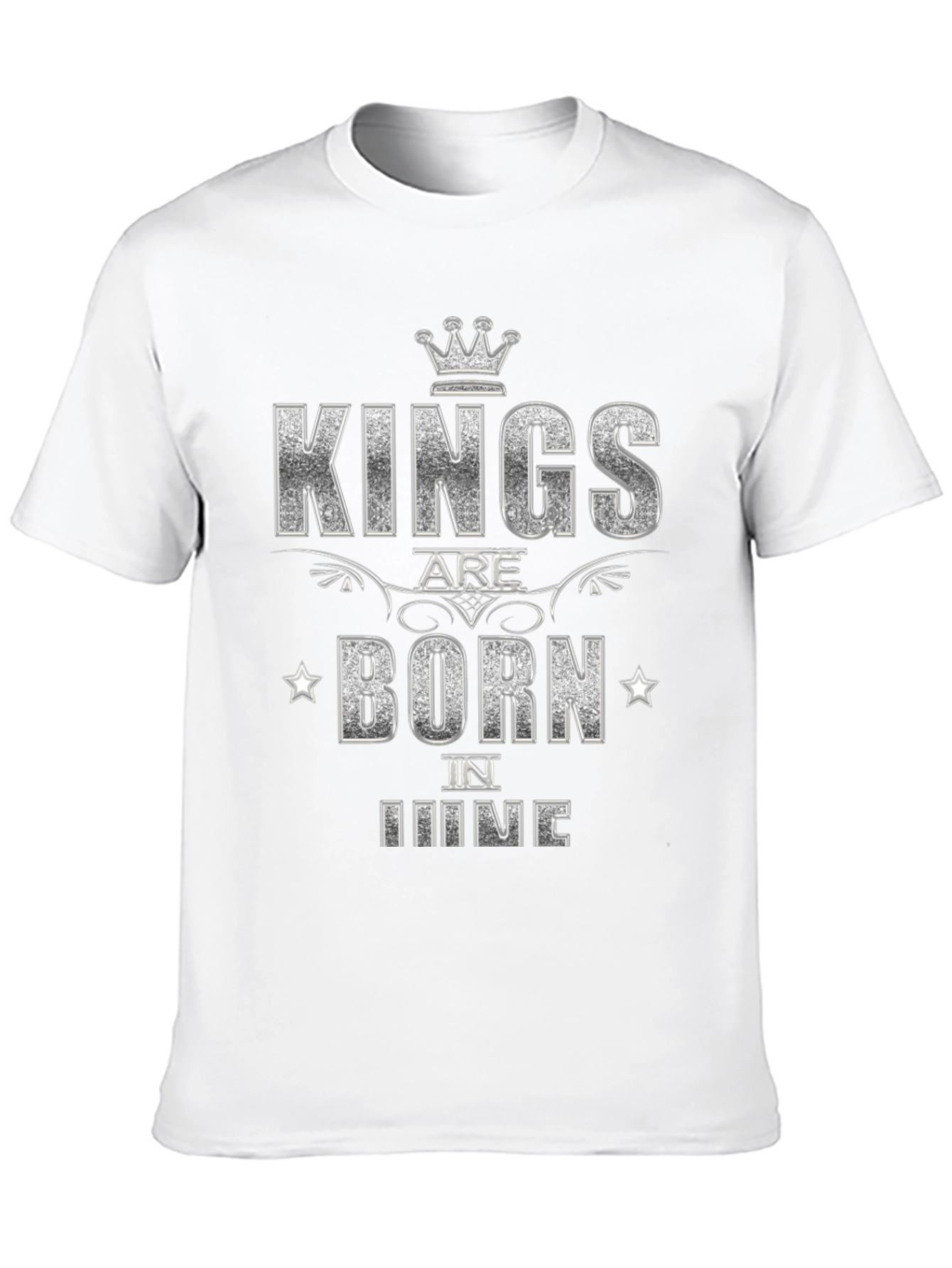 Black Kings Are Born in June Black T-Shirt view 10