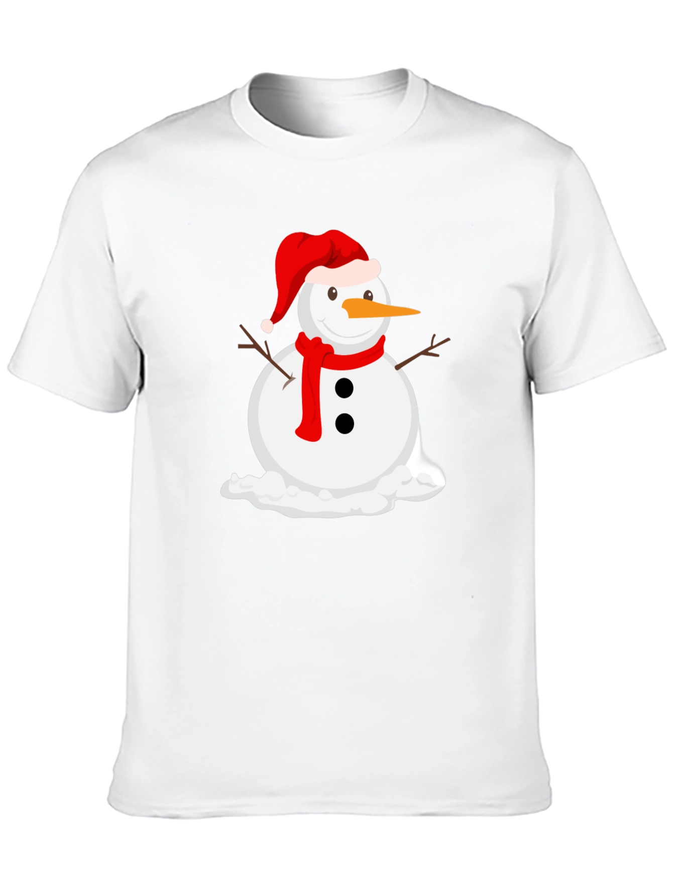 Black Melting Snowman Graphic Tee - Holiday Cheer view 10