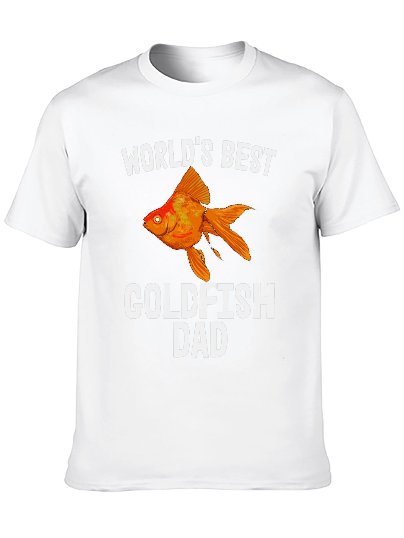 Black World's Best Goldfish Dad T-Shirt view 10
