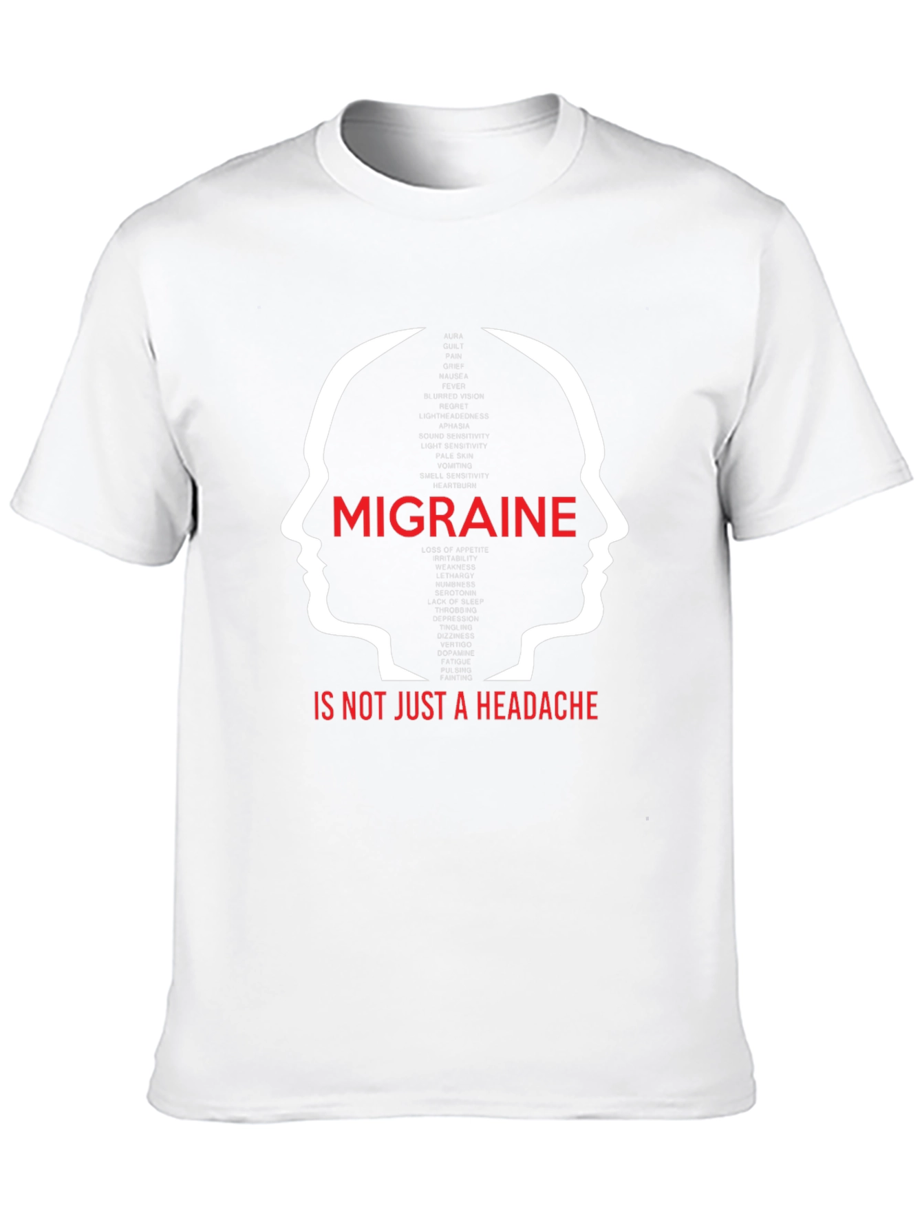 Black Migraine Awareness T-Shirt: More Than Just a Headache view 10