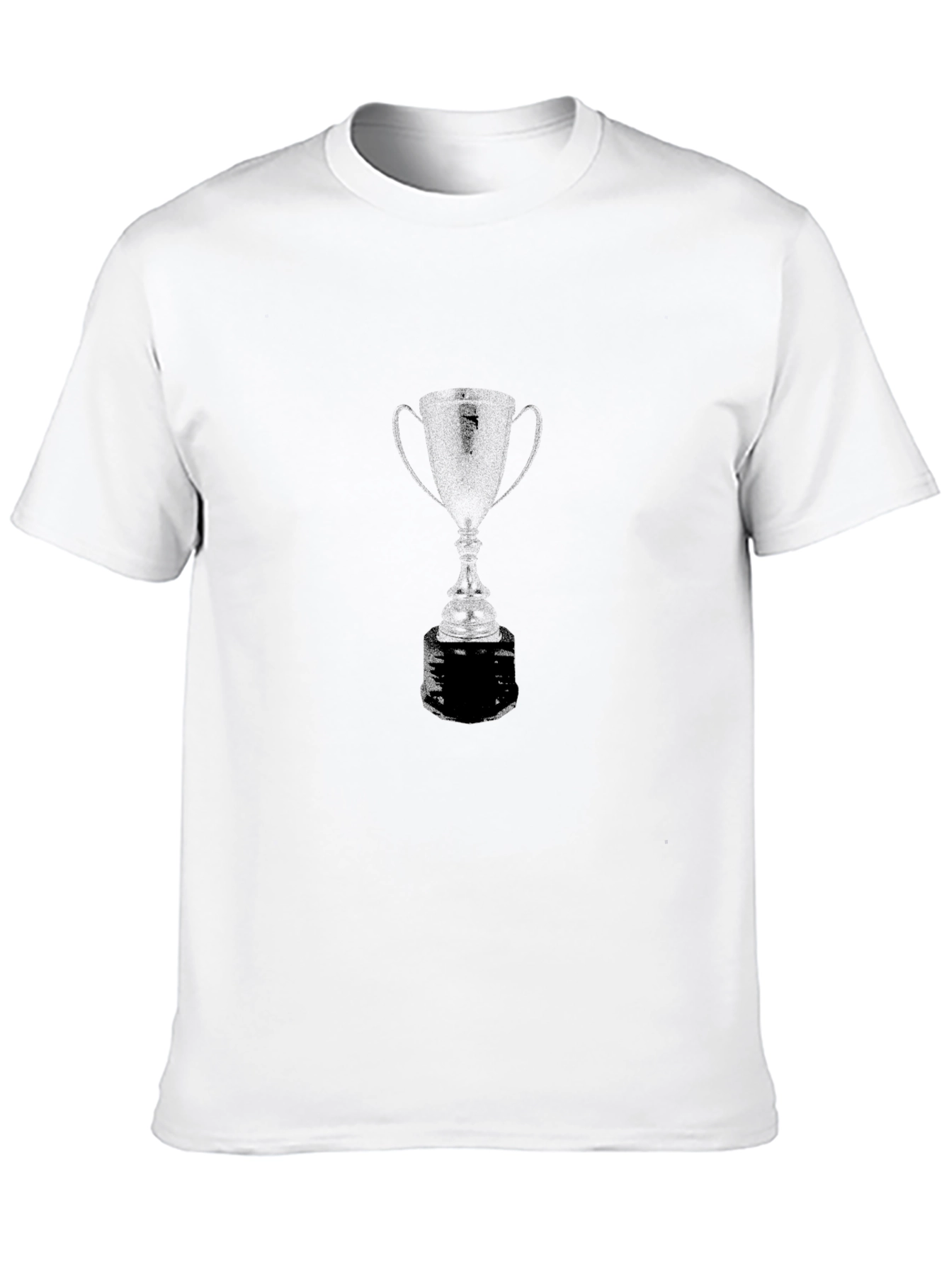 Black Black Trophy Graphic Tee - Soft Cotton Blend view 10
