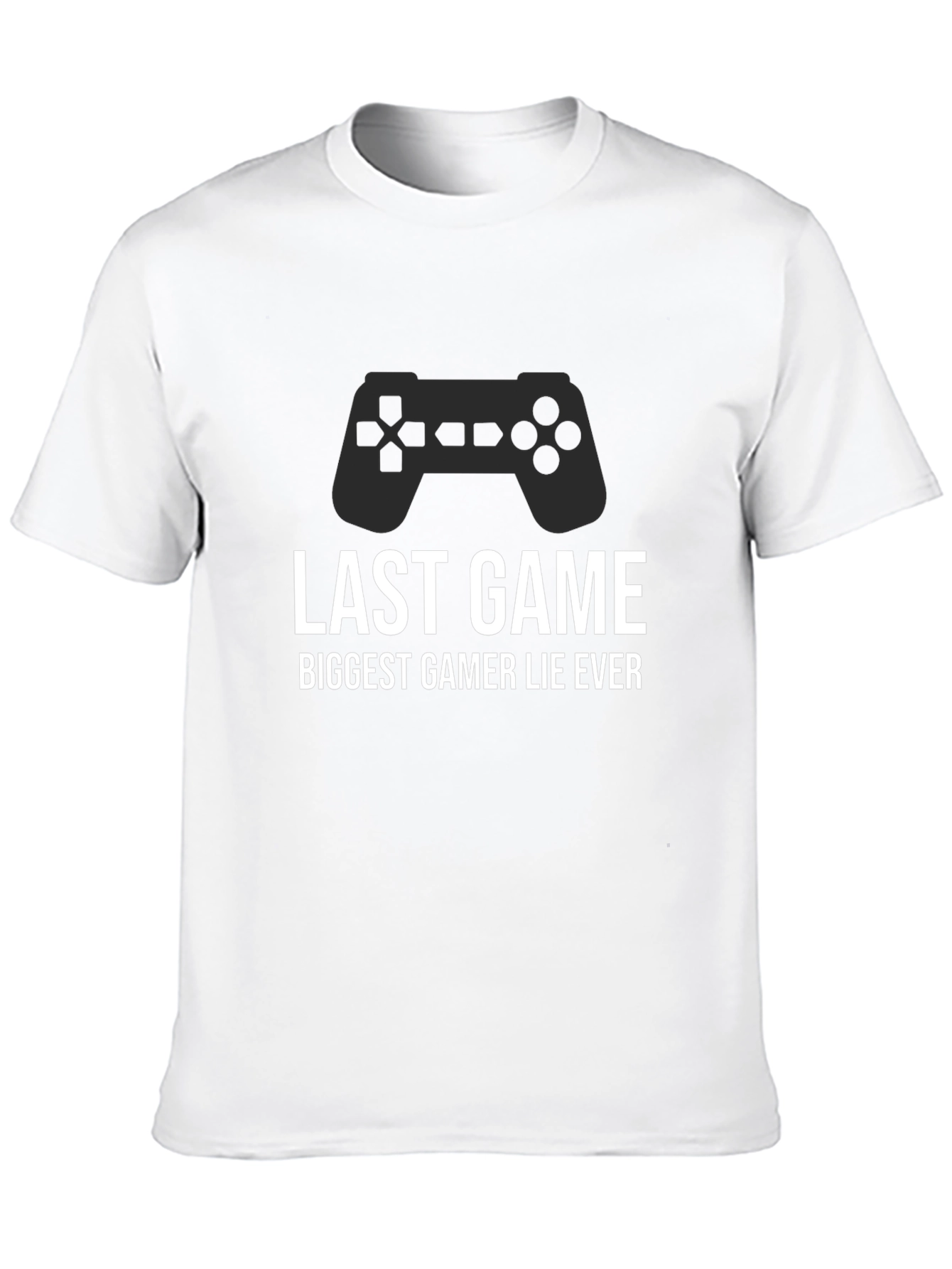 Black Last Game Gamer T-Shirt - Funny Gaming Tee view 10