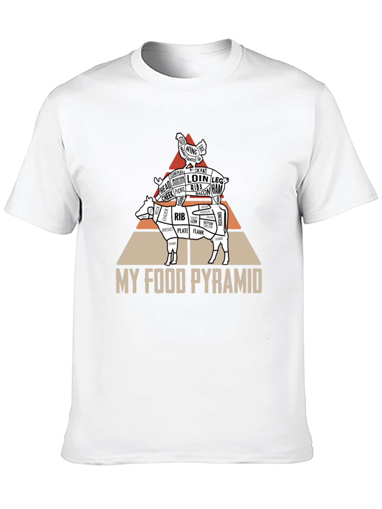 My Food Pyramid T-Shirt - 10