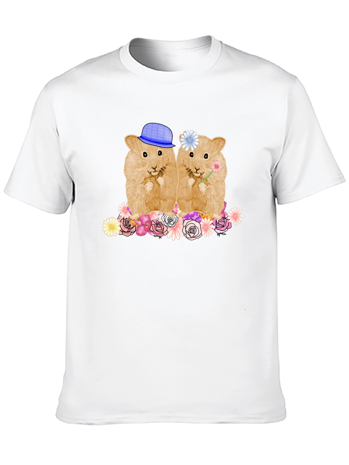 Black Hamster Couple T-Shirt Cute Animal Tee view 10