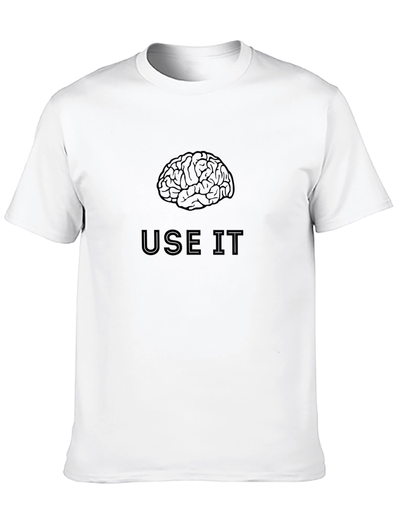 Black Brain Graphic T-Shirt - Use It view 10