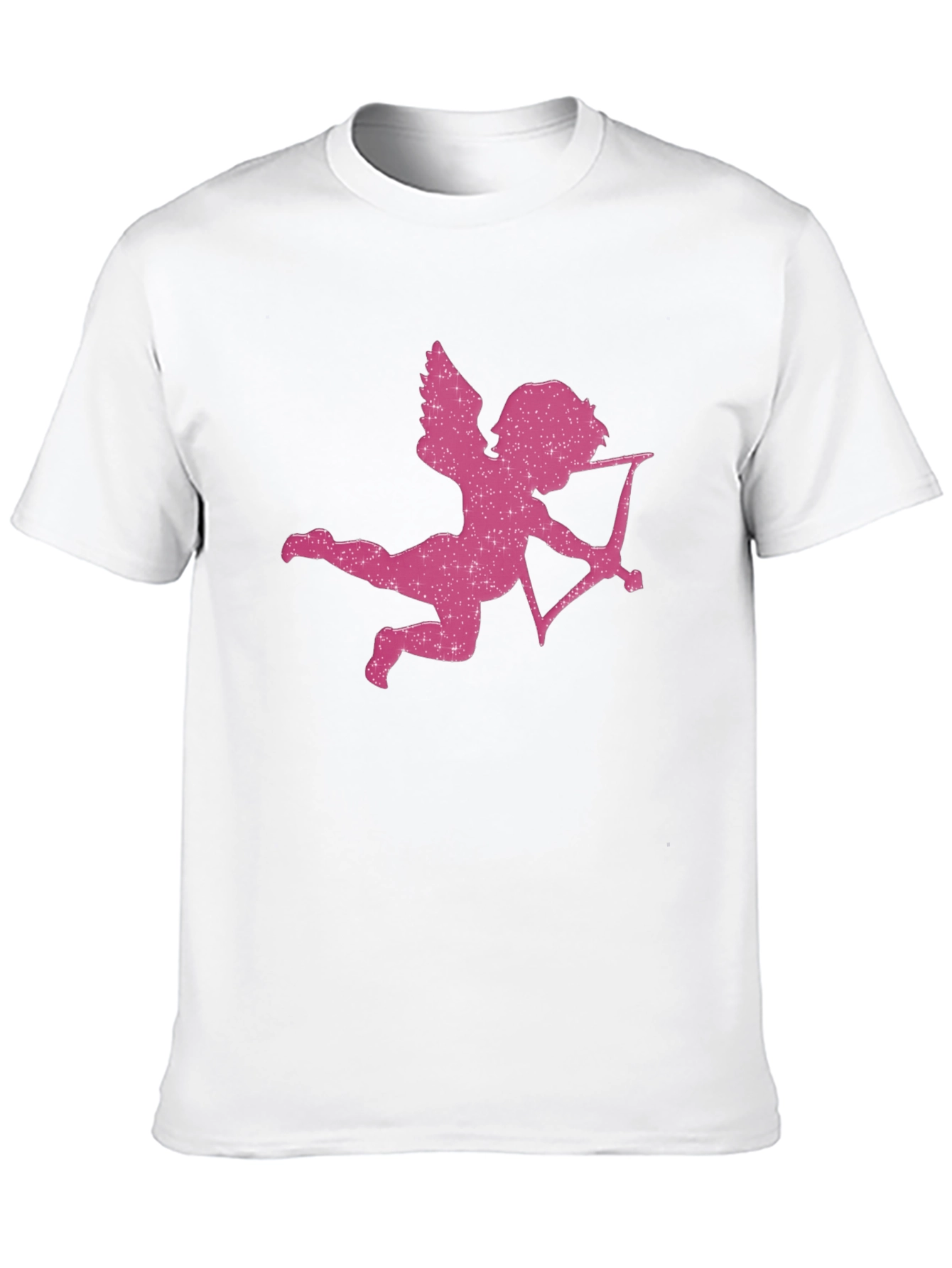 Black Cupid Graphic T-Shirt - Valentine's Day Tee view 10