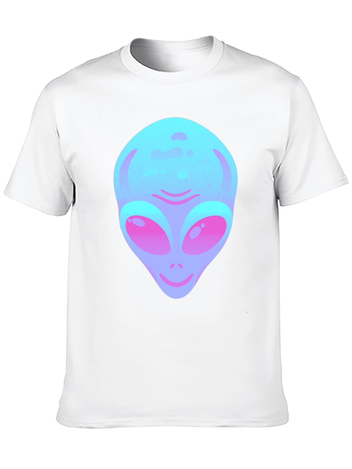 Black Alien Graphic Tee - Black Cotton Blend view 10