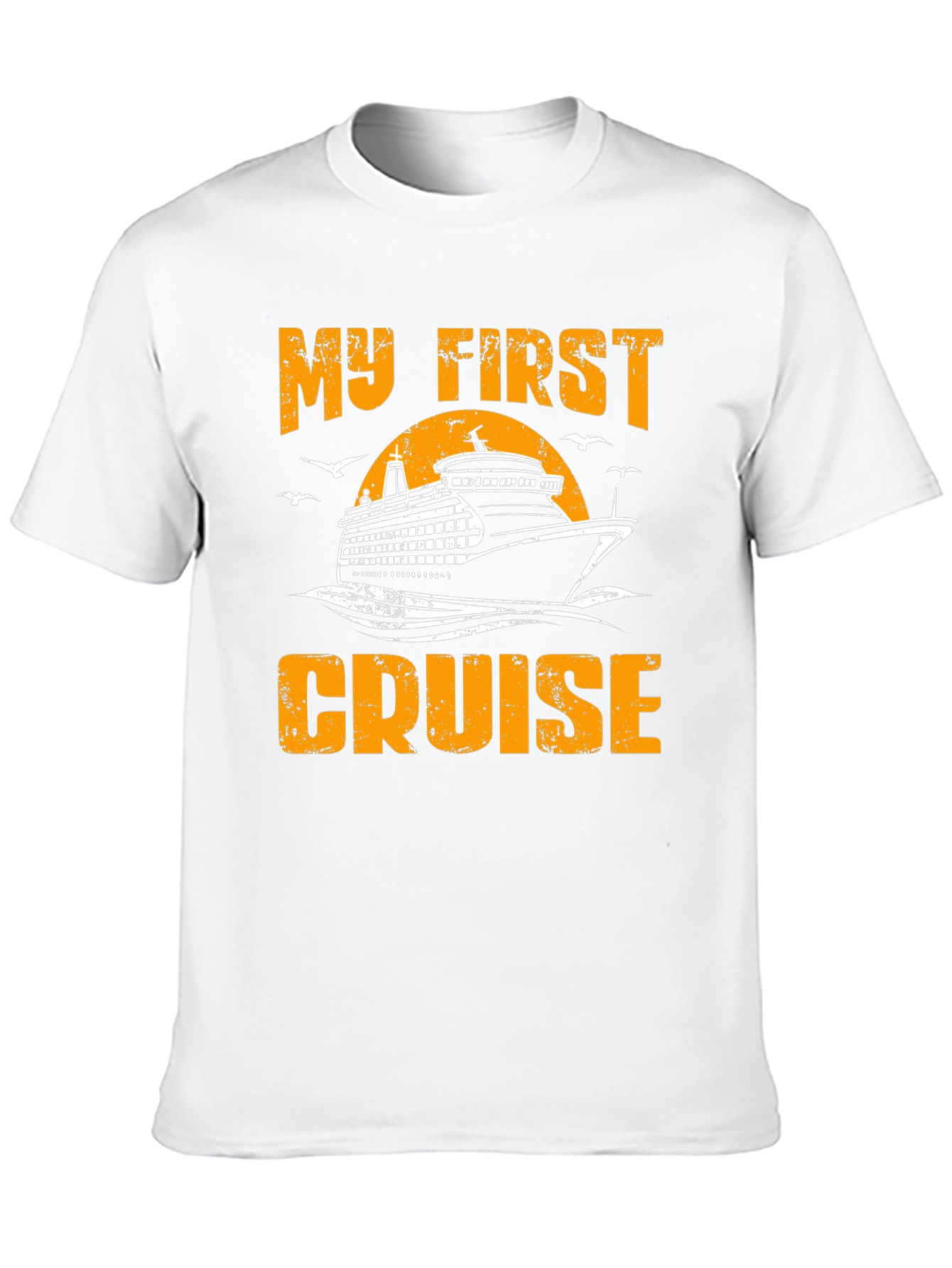 Black My First Cruise T-Shirt - Cruise Ship Vacation Apparel view 10