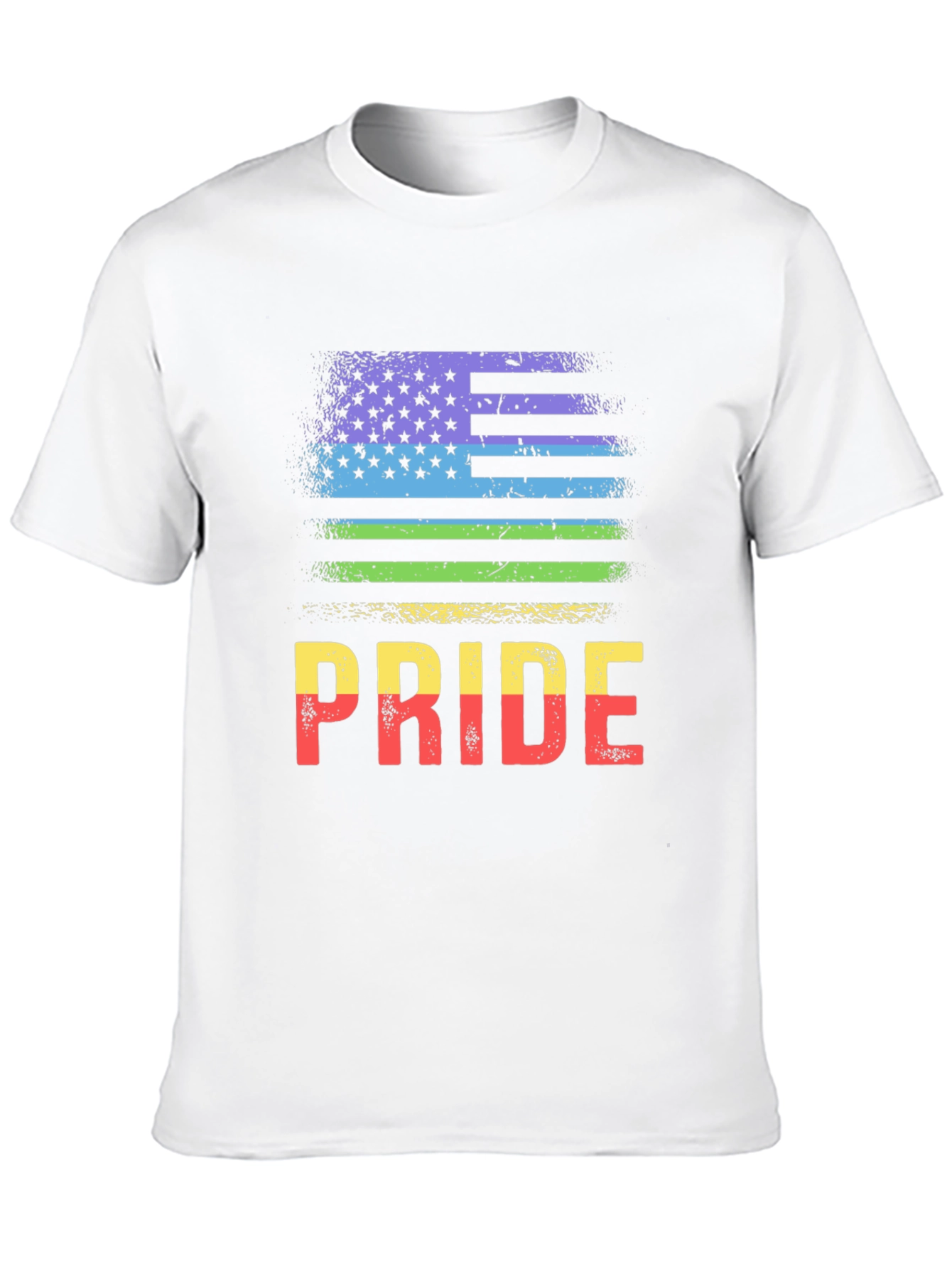 Black Pride Flag T-Shirt - LGBTQ+ Rainbow Tee view 10