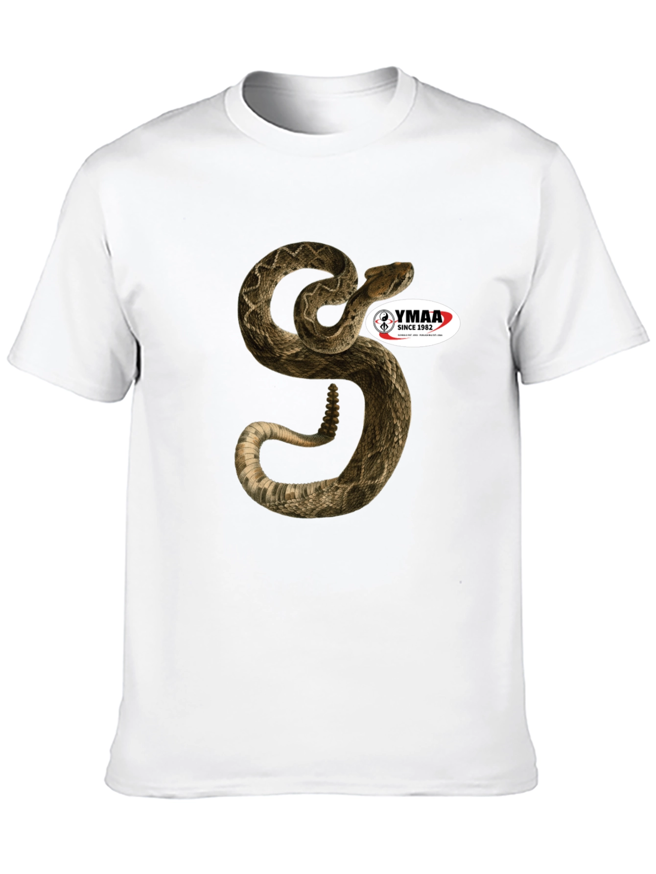 Black Snake T-Shirt - Men's Black Graphic Tee view 10