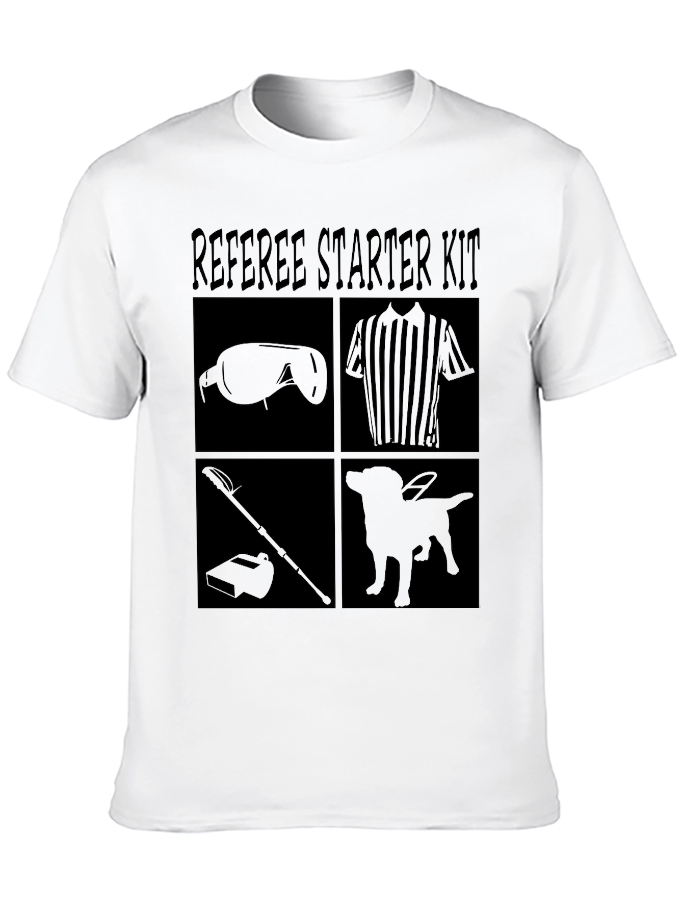 Black Referee Starter Kit Black T-Shirt view 10