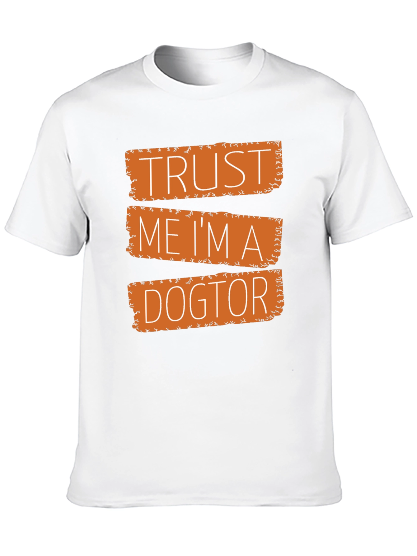 Black Trust Me I'm a Dogtor Black Graphic T-Shirt view 10