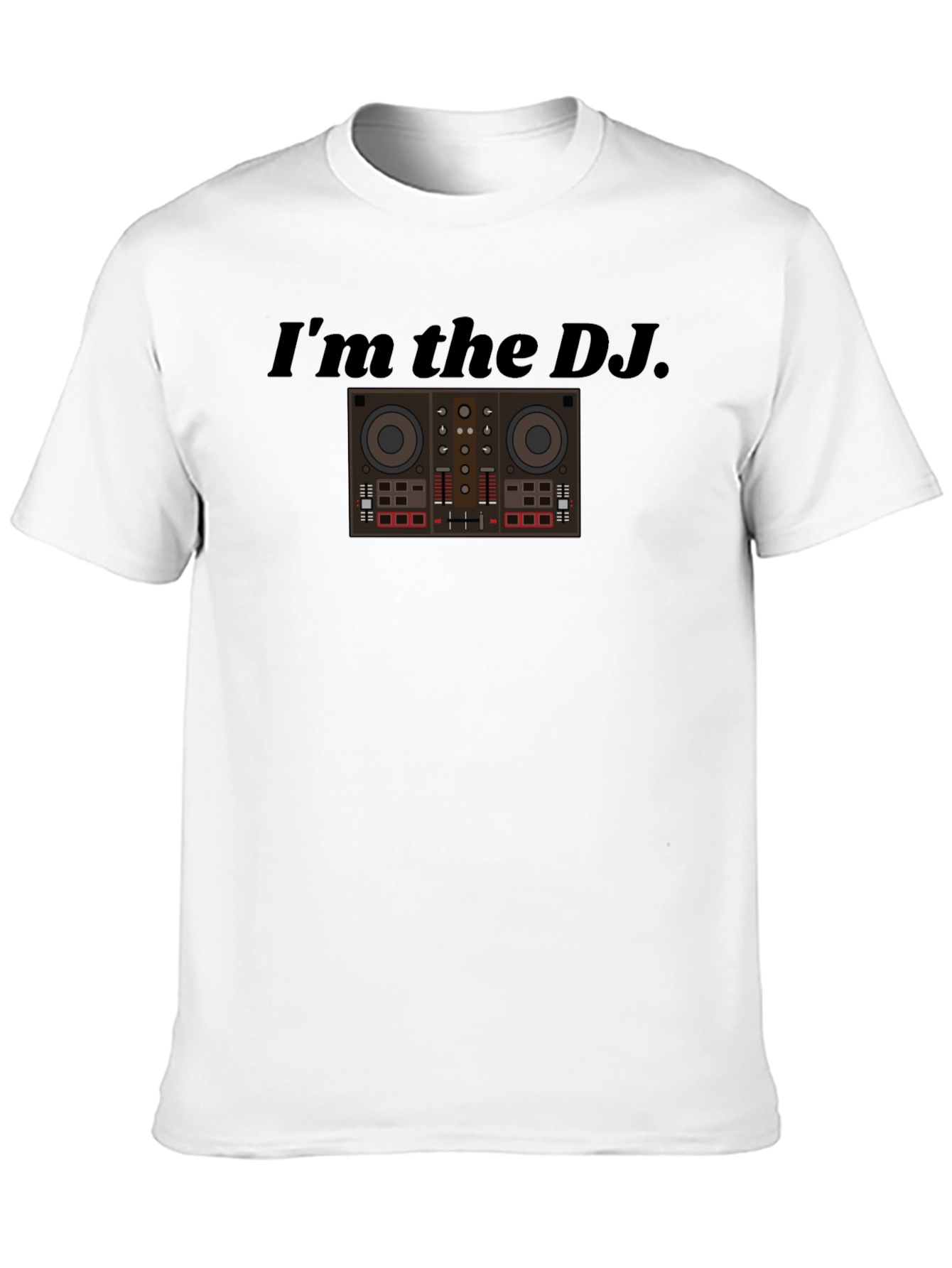 Black I'm the DJ Graphic T-Shirt view 10