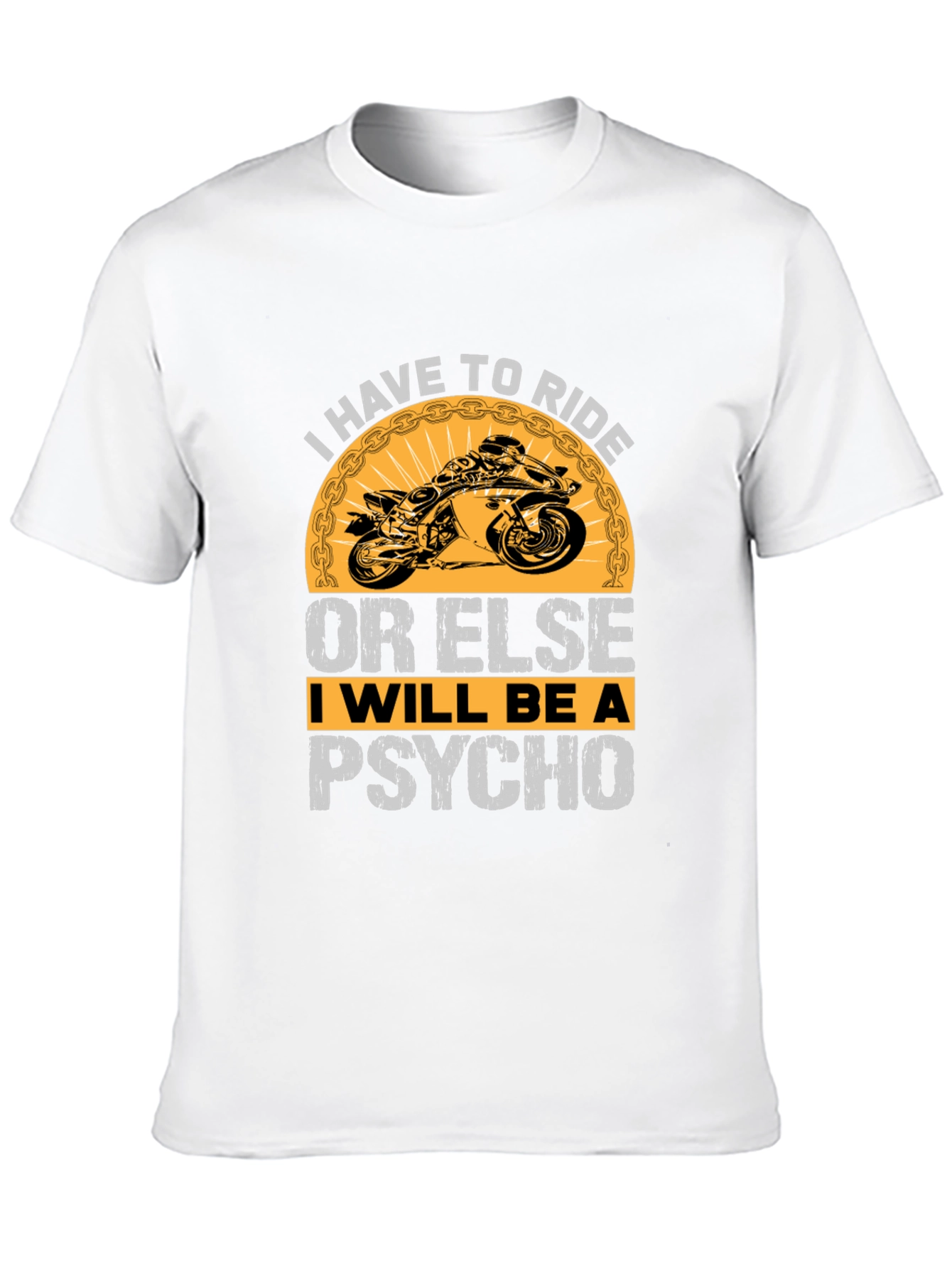 Black I Have to Ride or Else T-Shirt view 10