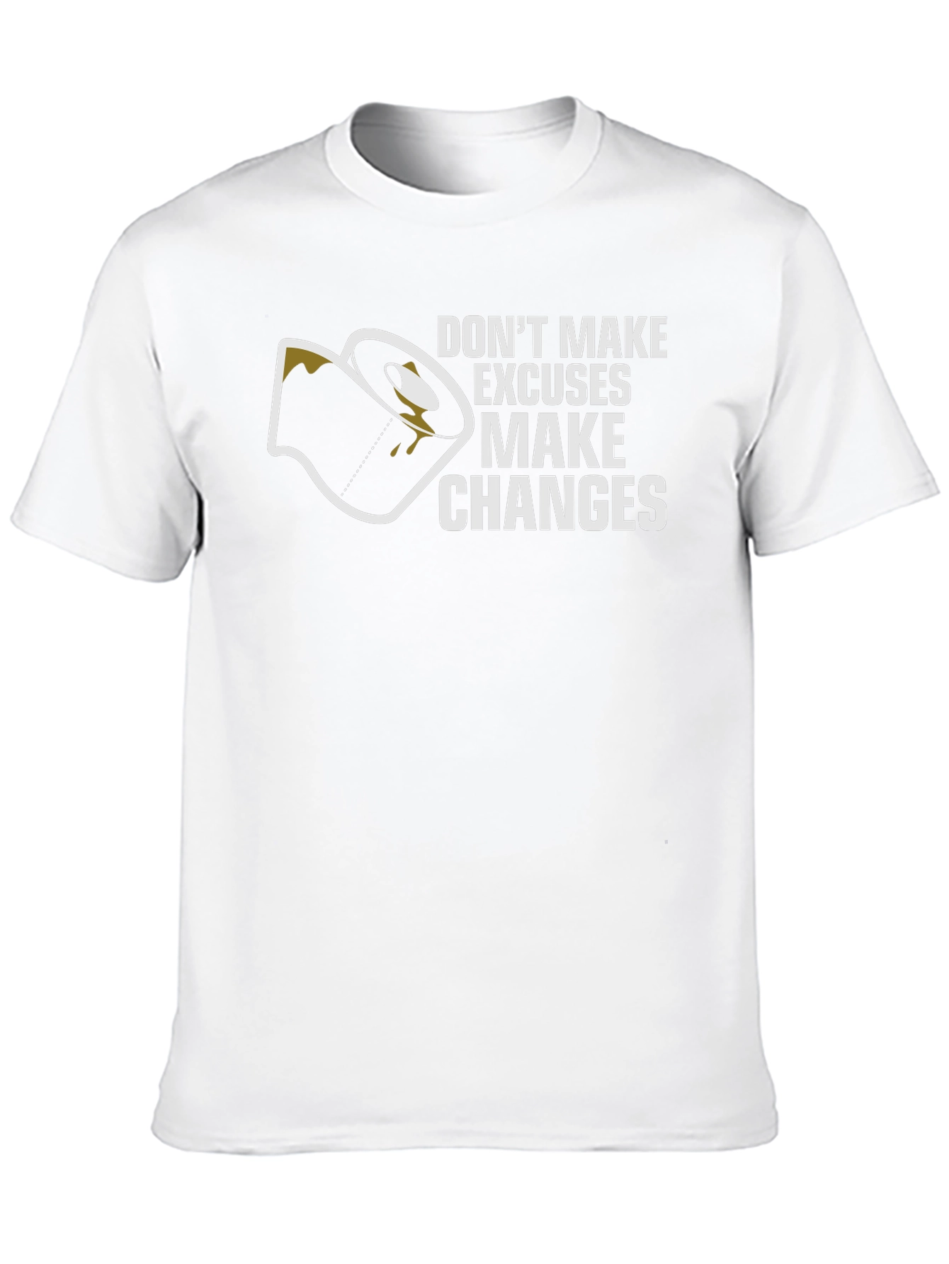 Black Don't Make Excuses Graphic T-Shirt view 10