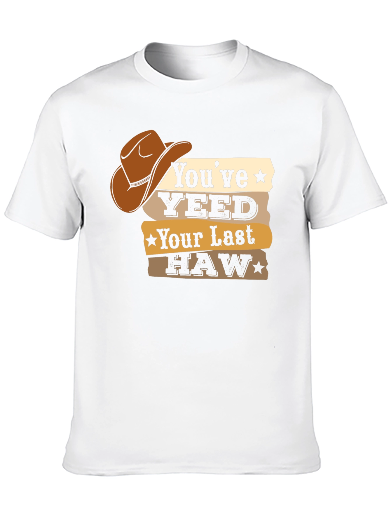 Black You've Yeeted Your Last Haw T-Shirt view 10