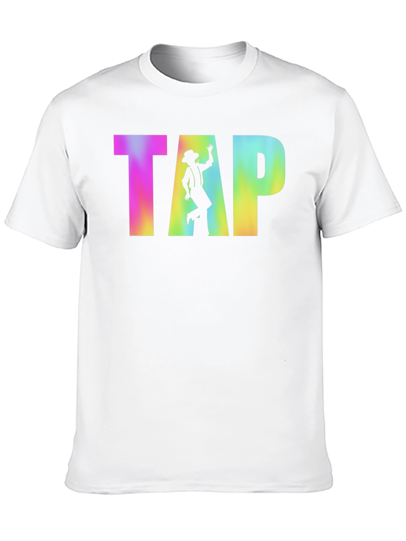 Black Retro Tap Dancer T-Shirt view 10