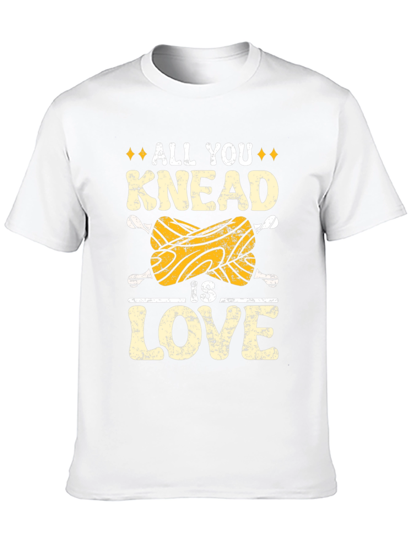 Black All You Knead Is Love T-Shirt view 10