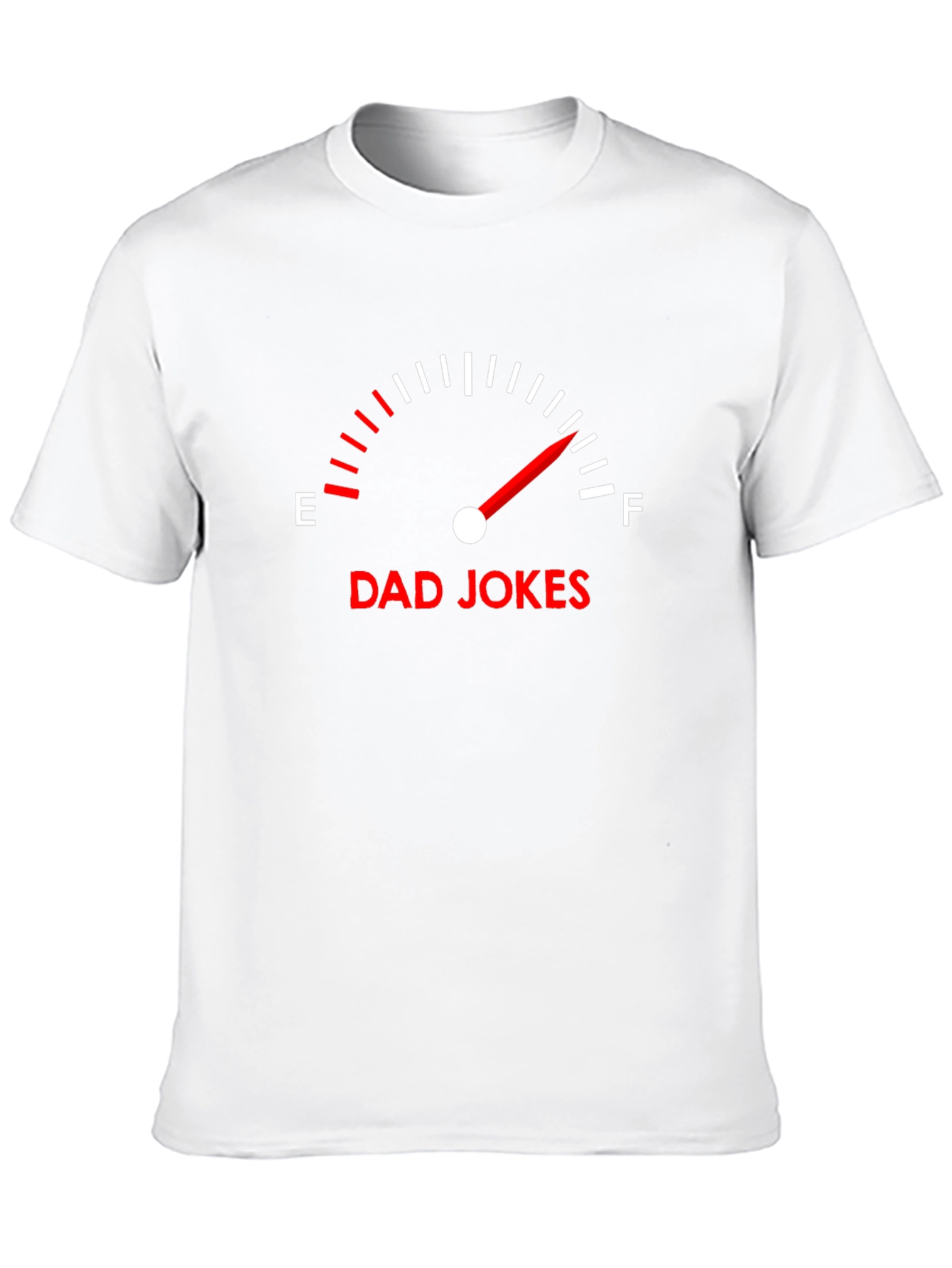 Black Dad Jokes Full Tank Humor T-Shirt view 10