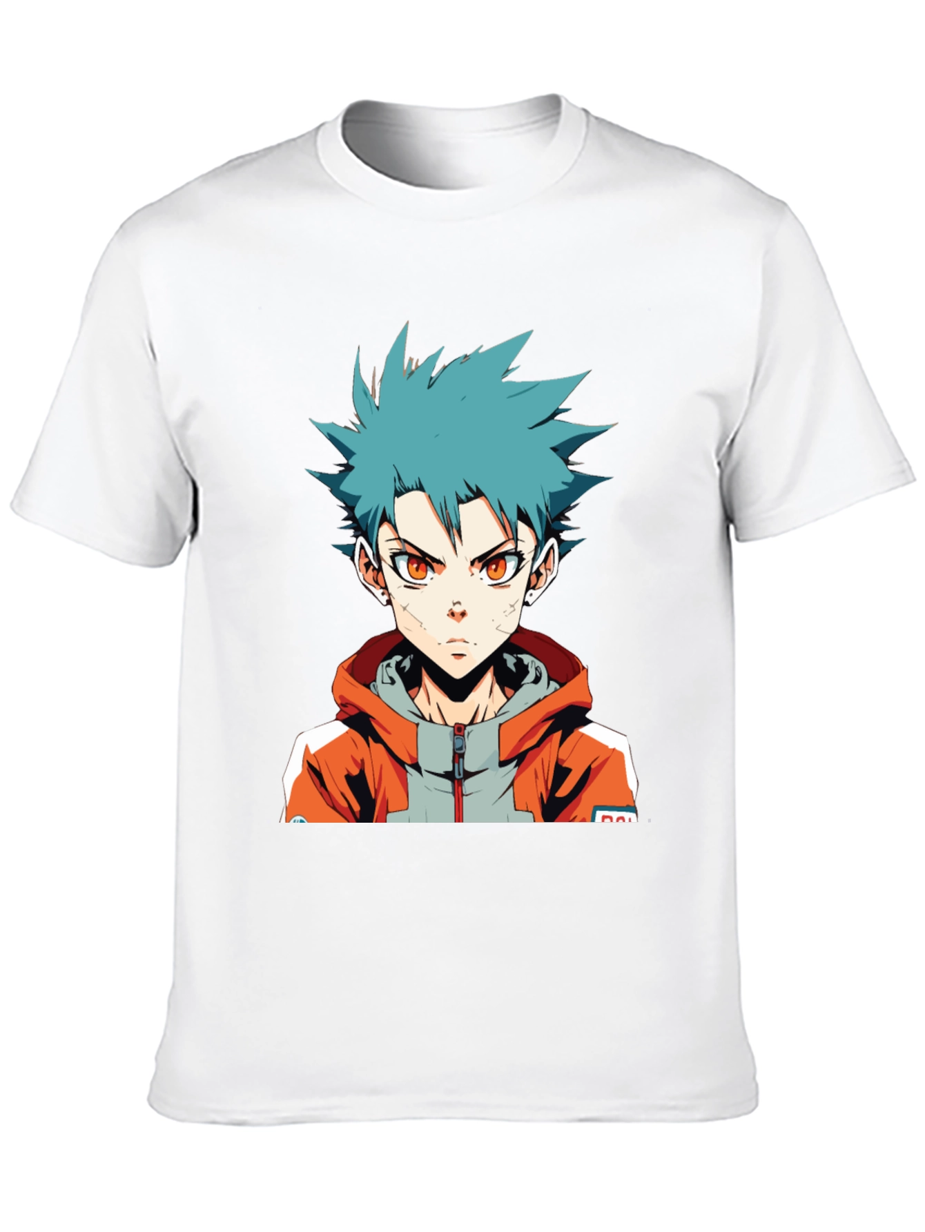 Black Anime Boy Graphic Tee - Stylish Cotton T-Shirt view 10