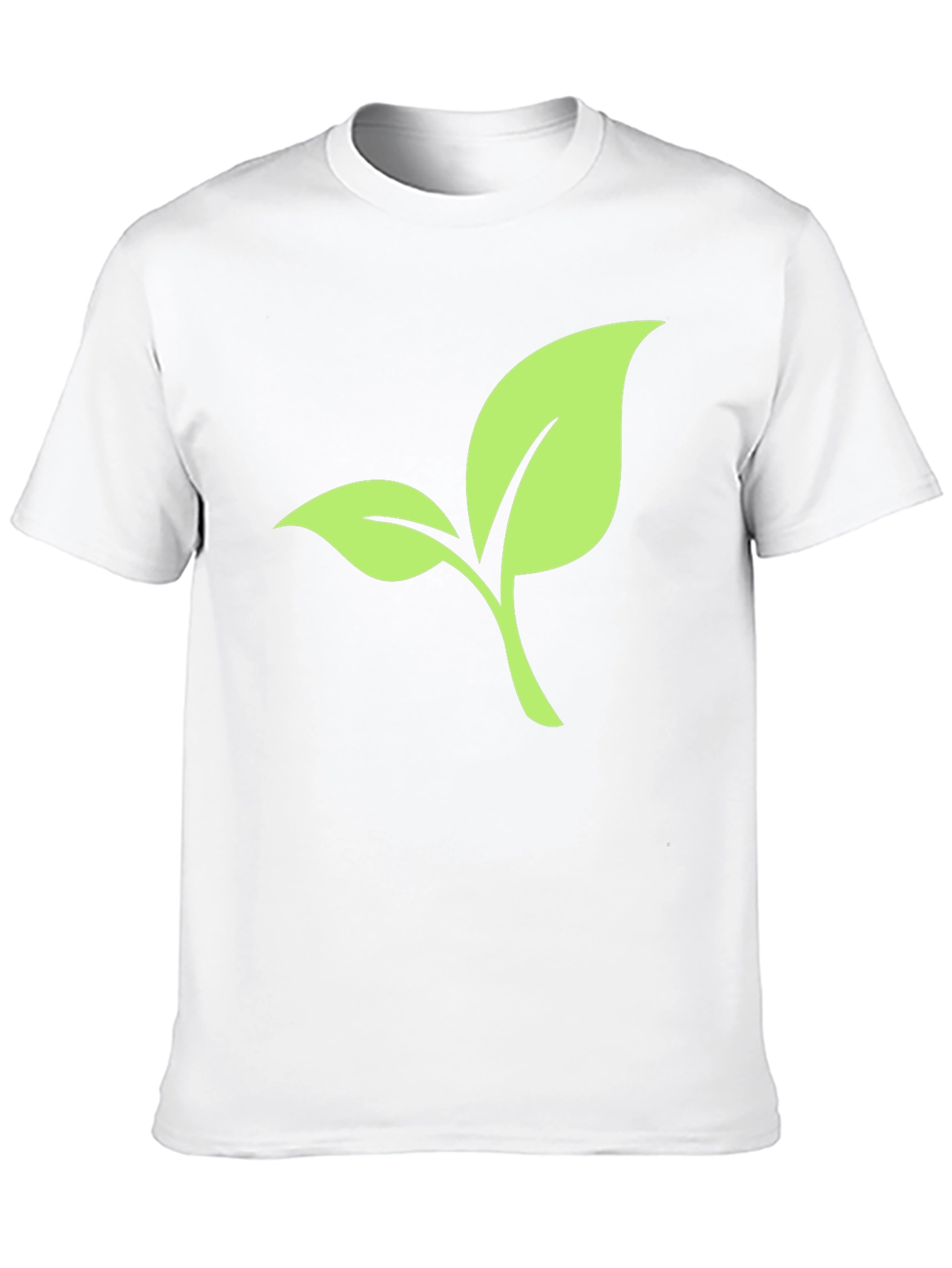Leaf Graphic Black T-Shirt - 10