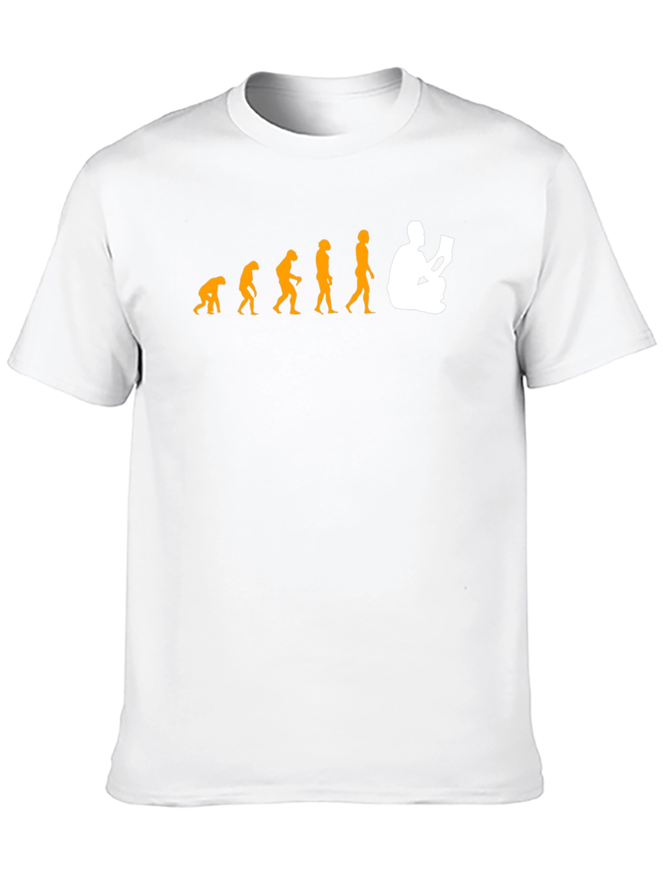 Black Evolution of Reading Black T-Shirt view 10