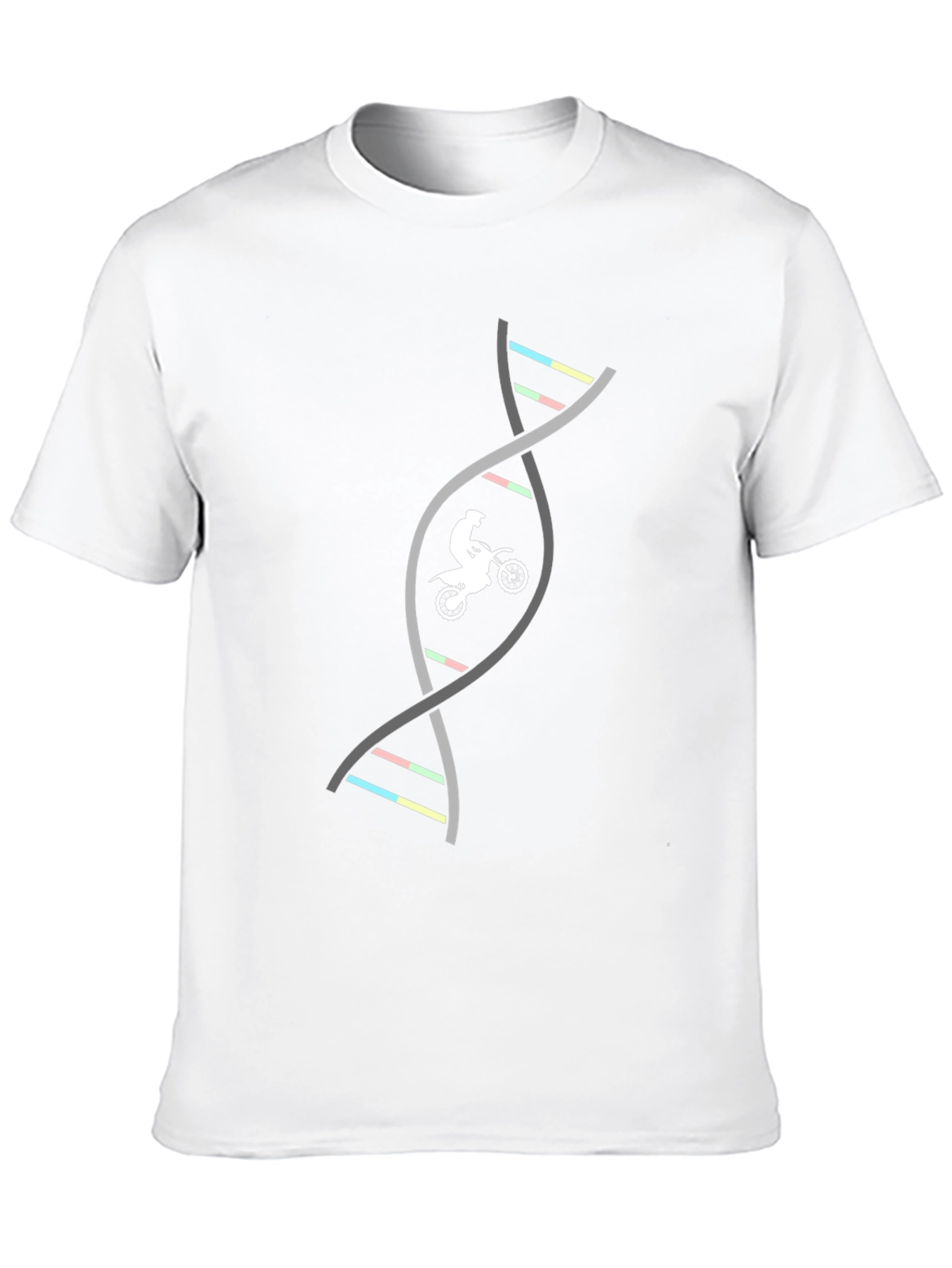Motocross DNA Graphic T-Shirt - Black - 10